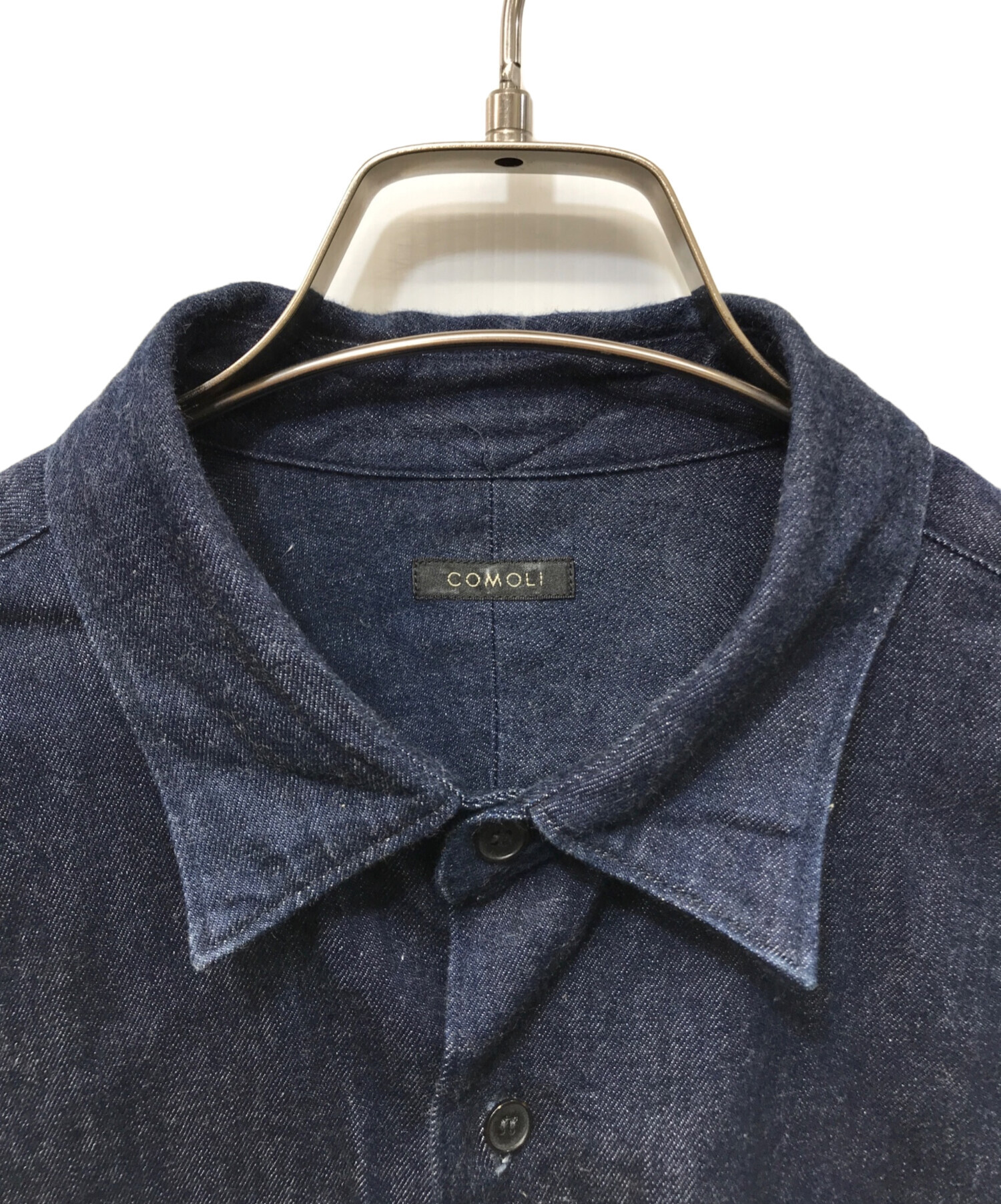 中古・古着通販】COMOLI (コモリ) デニム コモリシャツ インディゴ 