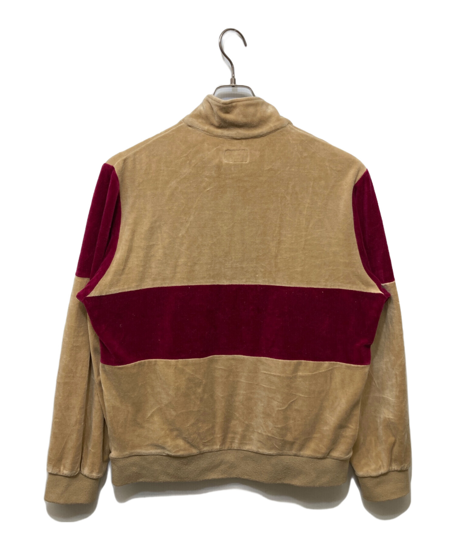 中古・古着通販】Supreme (シュプリーム) VELOUR HALF ZIP PULLOVER 