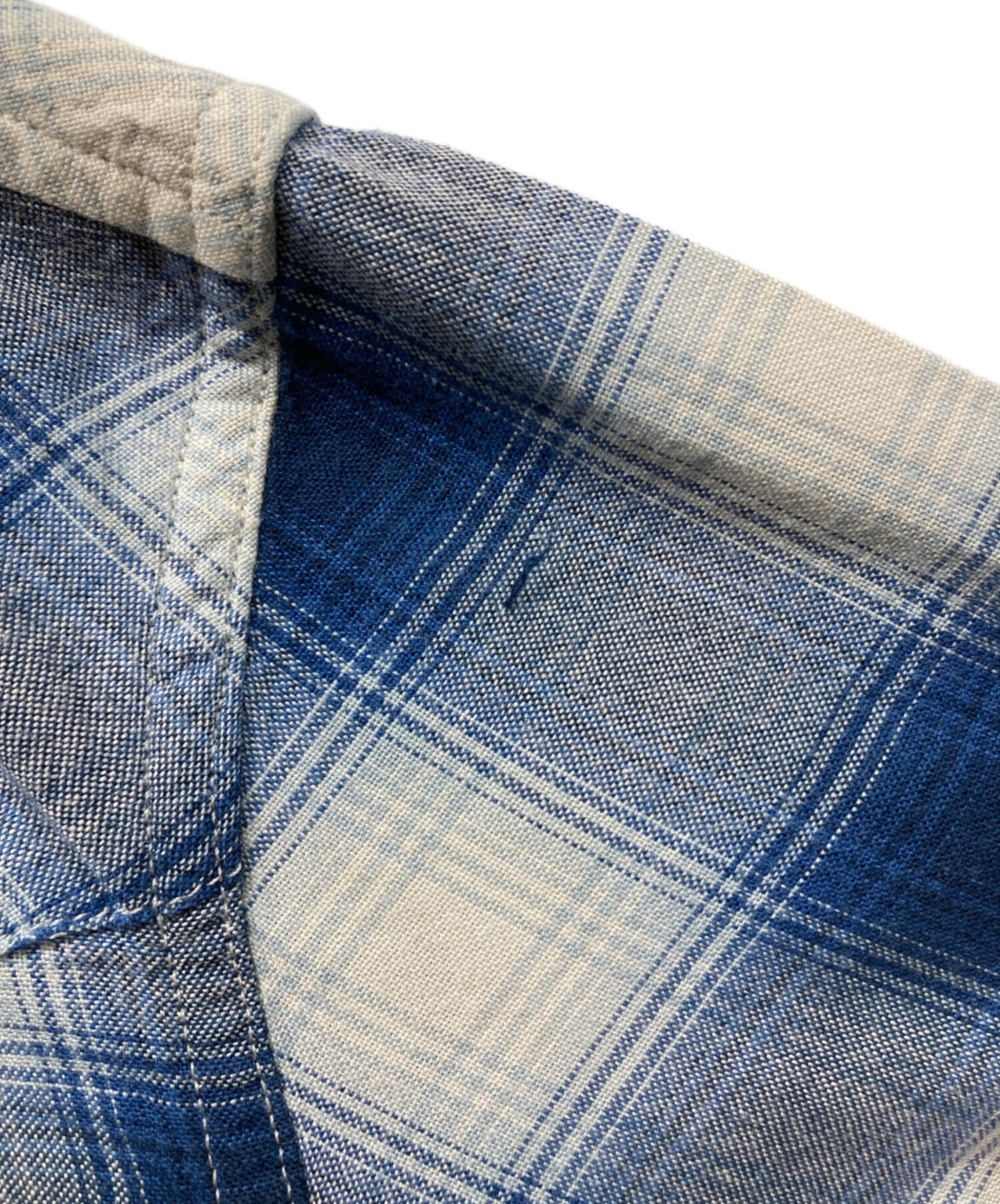 中古・古着通販】RRL (ダブルアールエル) オンブレチェックウエスタン