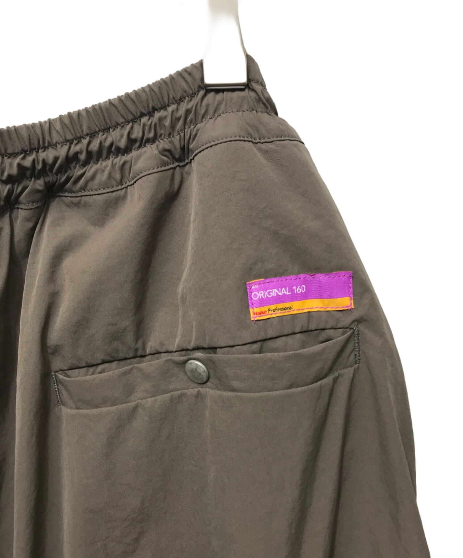 bonne ⭐︎プロフも確認ください⭐︎さま、オーダーメイドページW70タイプ 中古・古着通販】Name. (ネーム) REVERSIBLE NYLON EASY PANTS カーキ