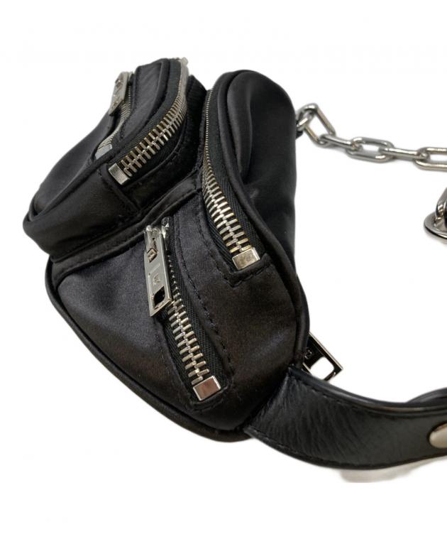 美品　ALEXANDER WANG スタッズ付きファニーパック ブラック 定価 91,300円】Alexander Wang ファニーパック 美品 - メルカリ