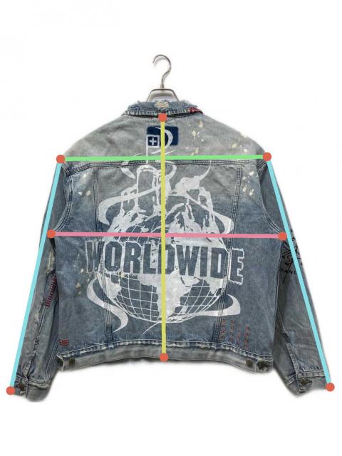 中古・古着通販】Ksubi (スビ) OH G JACKET ACID TRIP TRASH ブルー