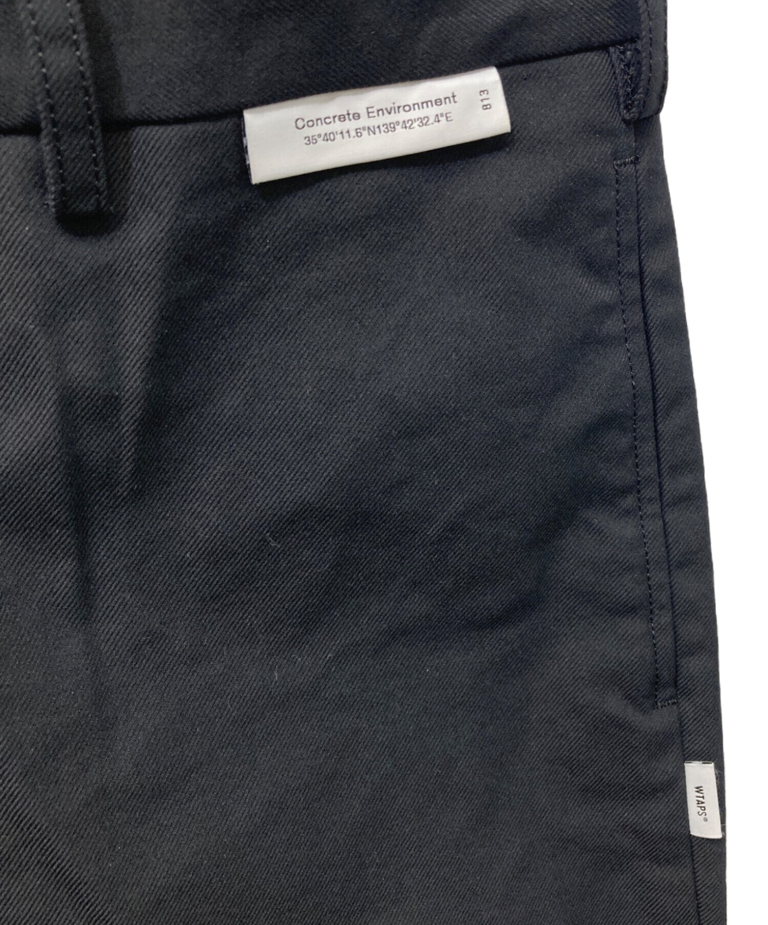 中古・古着通販】WTAPS (ダブルタップス) LEZ STRT TROUSERS ブラック
