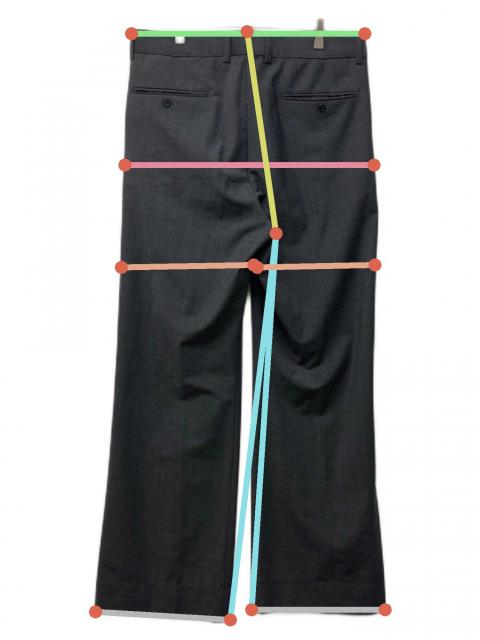 中古・古着通販】EL L'ECHOPPE (エル レショップ) BAGGY PT グレー