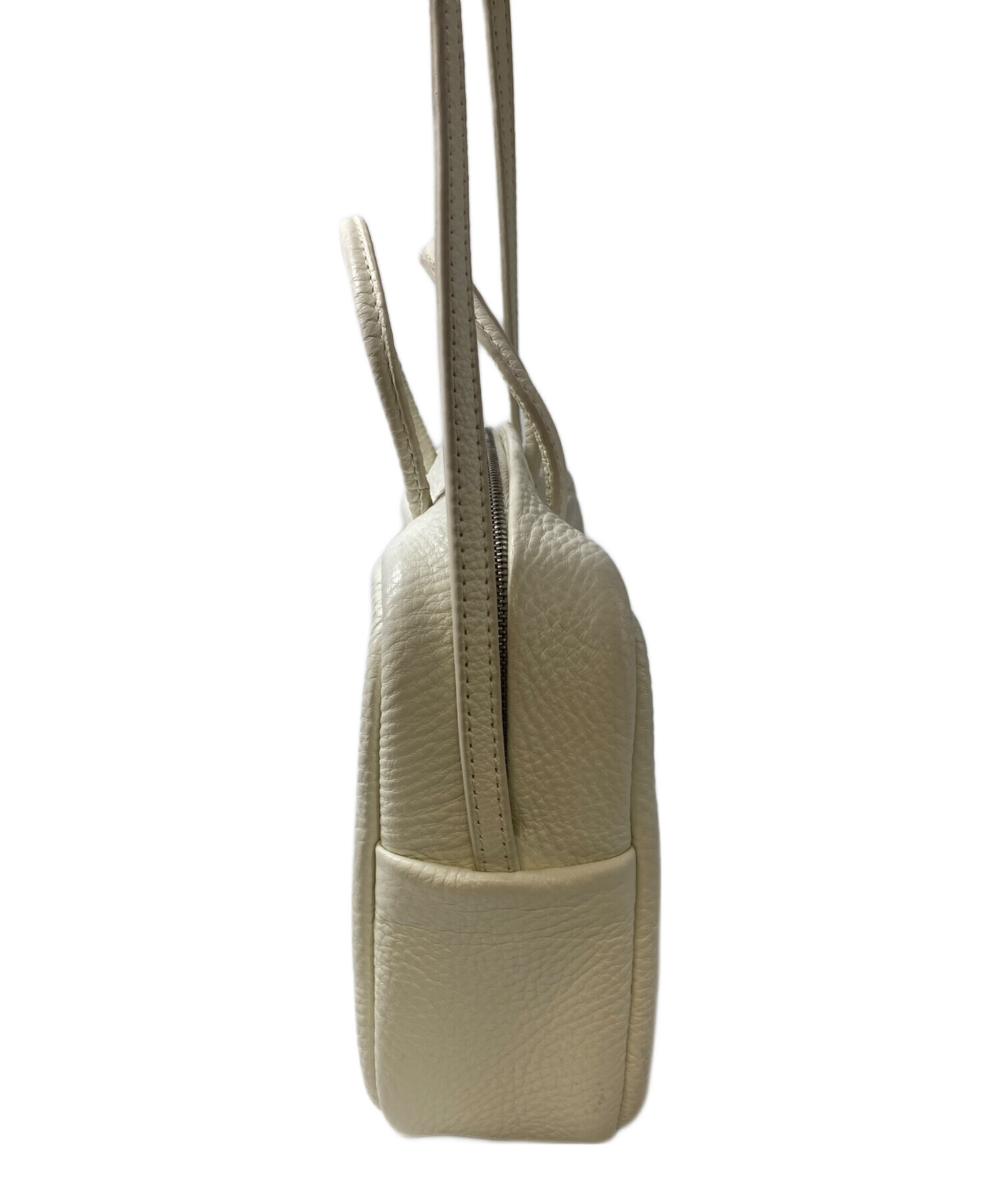 Aeta アエタ ホワイトレザーハンドバッグ 中古・古着通販】Aeta (アエタ) 2WAYミニハンドバッグ ホワイト