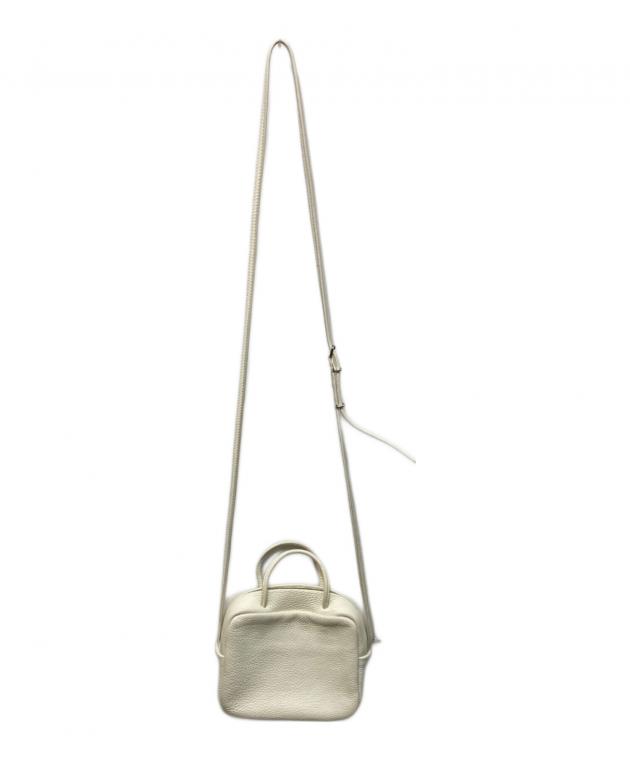 Aeta アエタ ホワイトレザーハンドバッグ 中古・古着通販】Aeta (アエタ) 2WAYミニハンドバッグ ホワイト