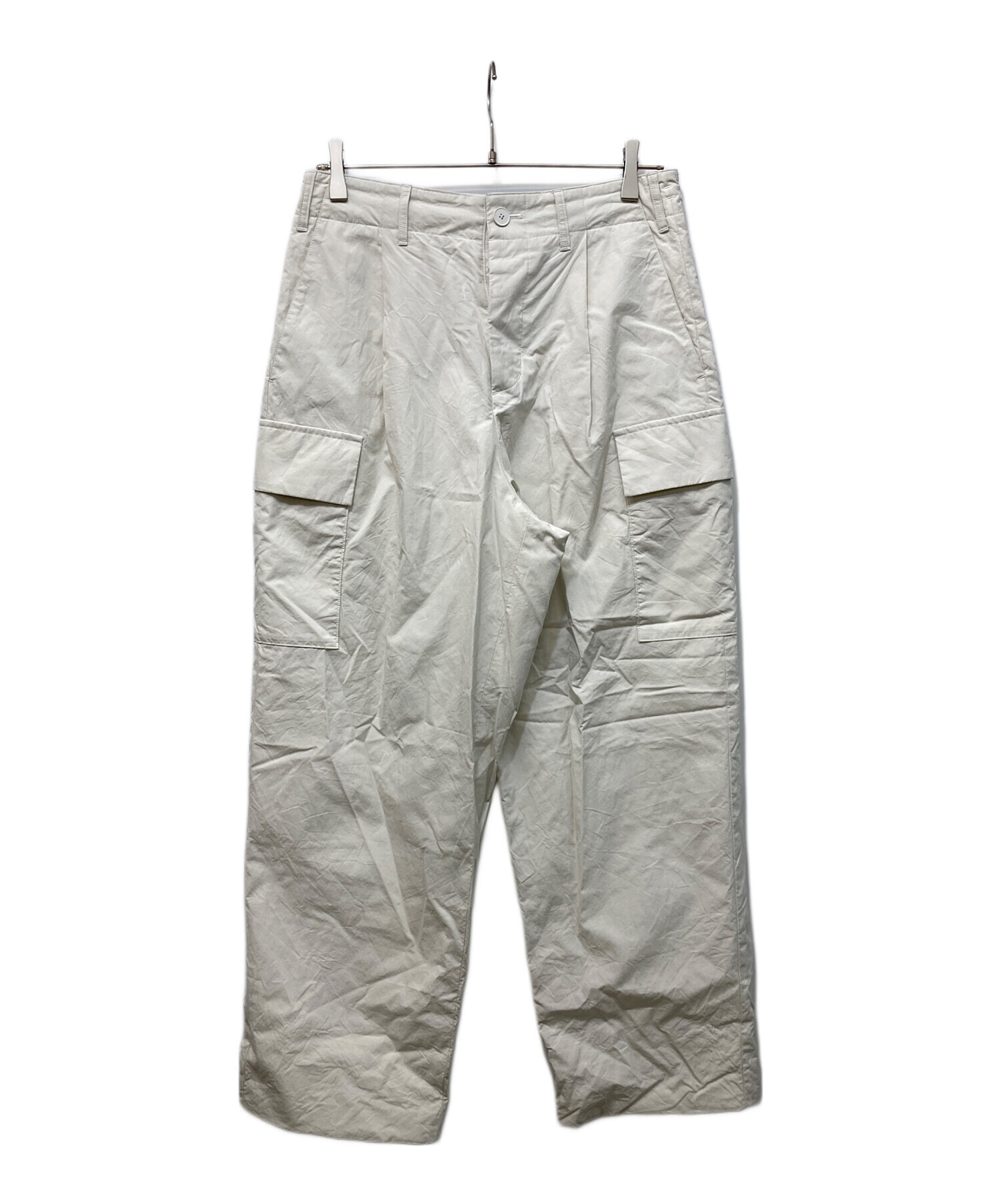 中古・古着通販】ATON (エイトン) ニドムウェザーイージーカーゴパンツ