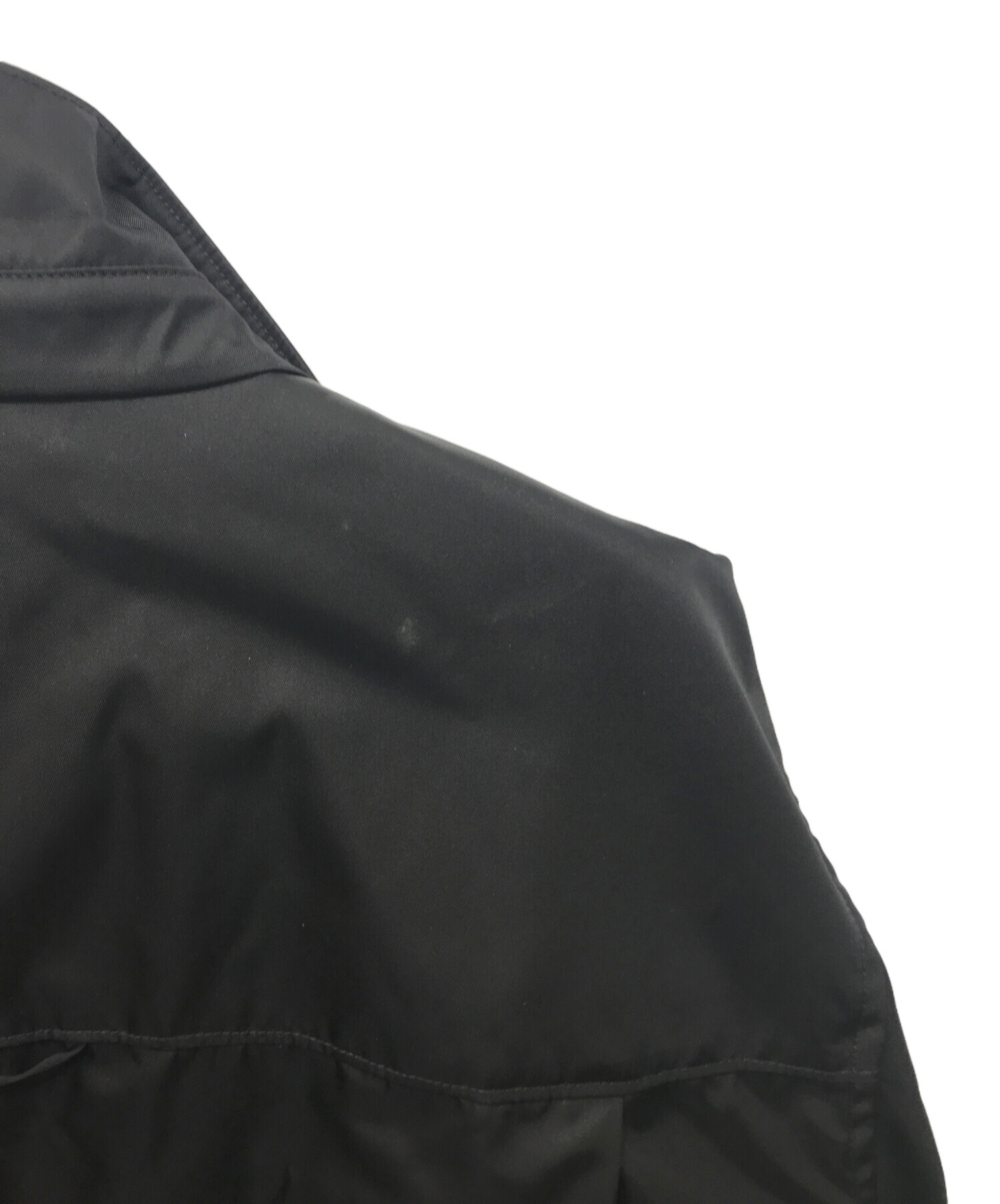 中古・古着通販】PRADA (プラダ) Re-Nylon シャツ ブラック サイズ:XL