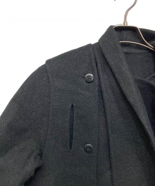 中古・古着通販】HERNO (ヘルノ) アルパカウールコート ブラック