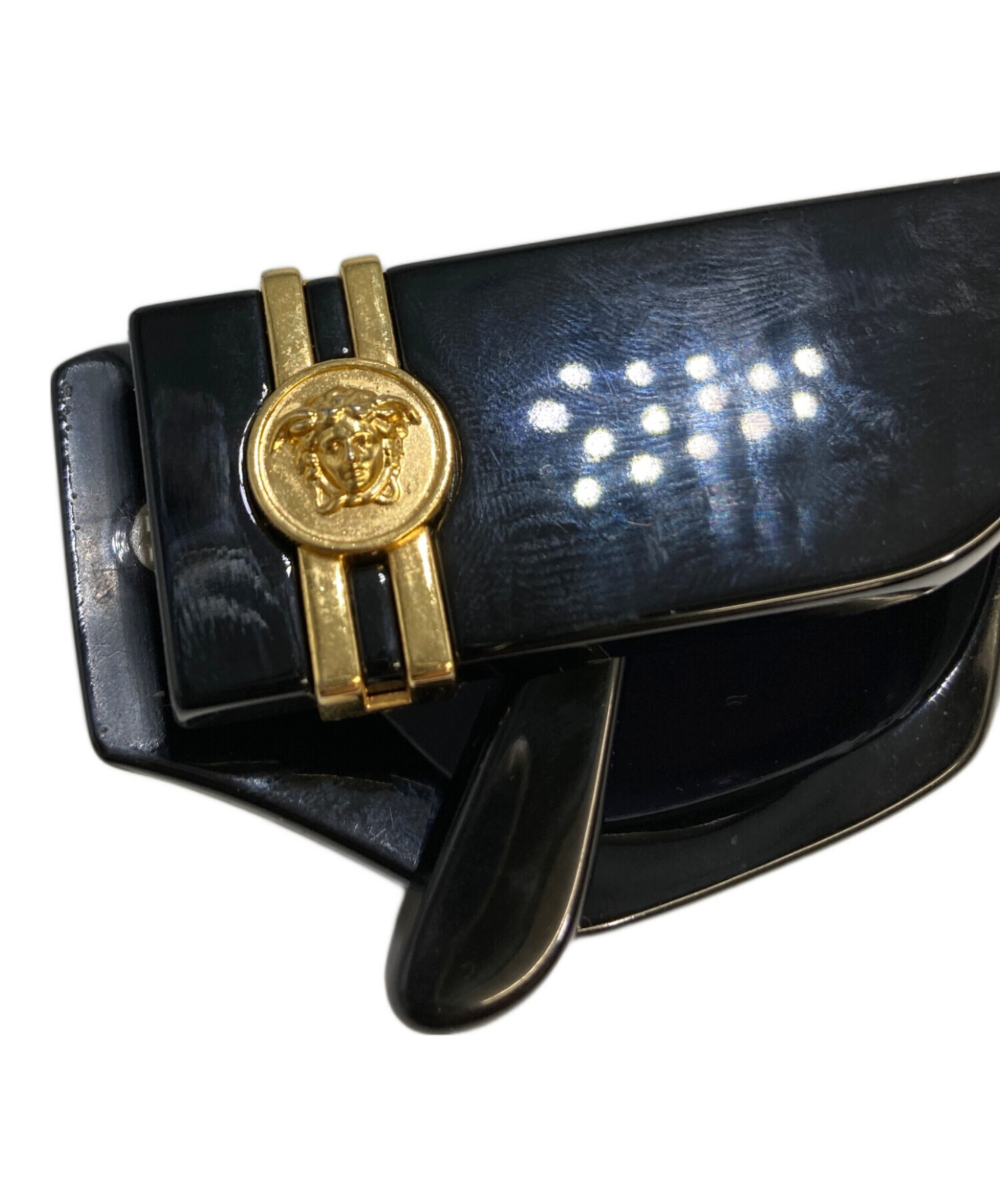 【希少】ジャンニ ヴェルサーチ メデューサ サンダル ブラック サイズ 36 箱 希少】ジャンニ ヴェルサーチ メデューサ サンダル ブラック