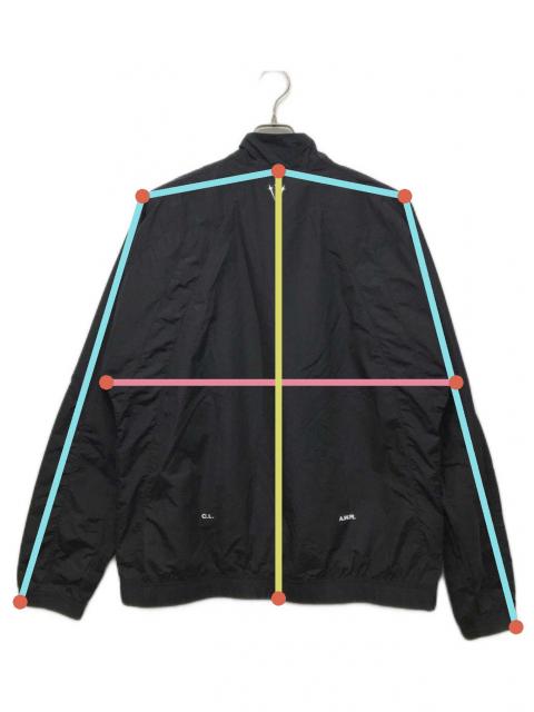 【良品】90s NIKE archive nylon jacket nocta風 90s NIKE nylon hooded jkt かっこいいザラザラナイロン さり気ない青