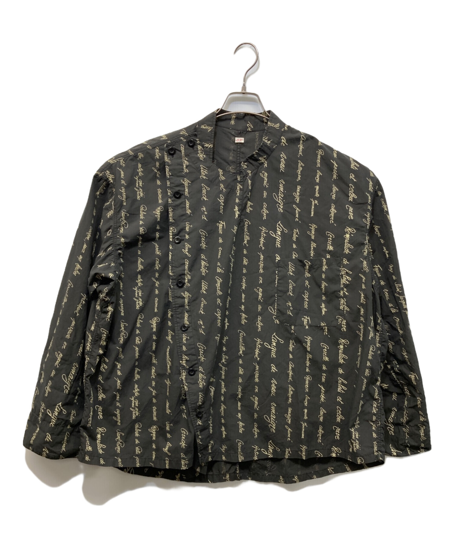 中古・古着通販】OUTIL (ウティ) CHEMISIER SIROD ブラック サイズ