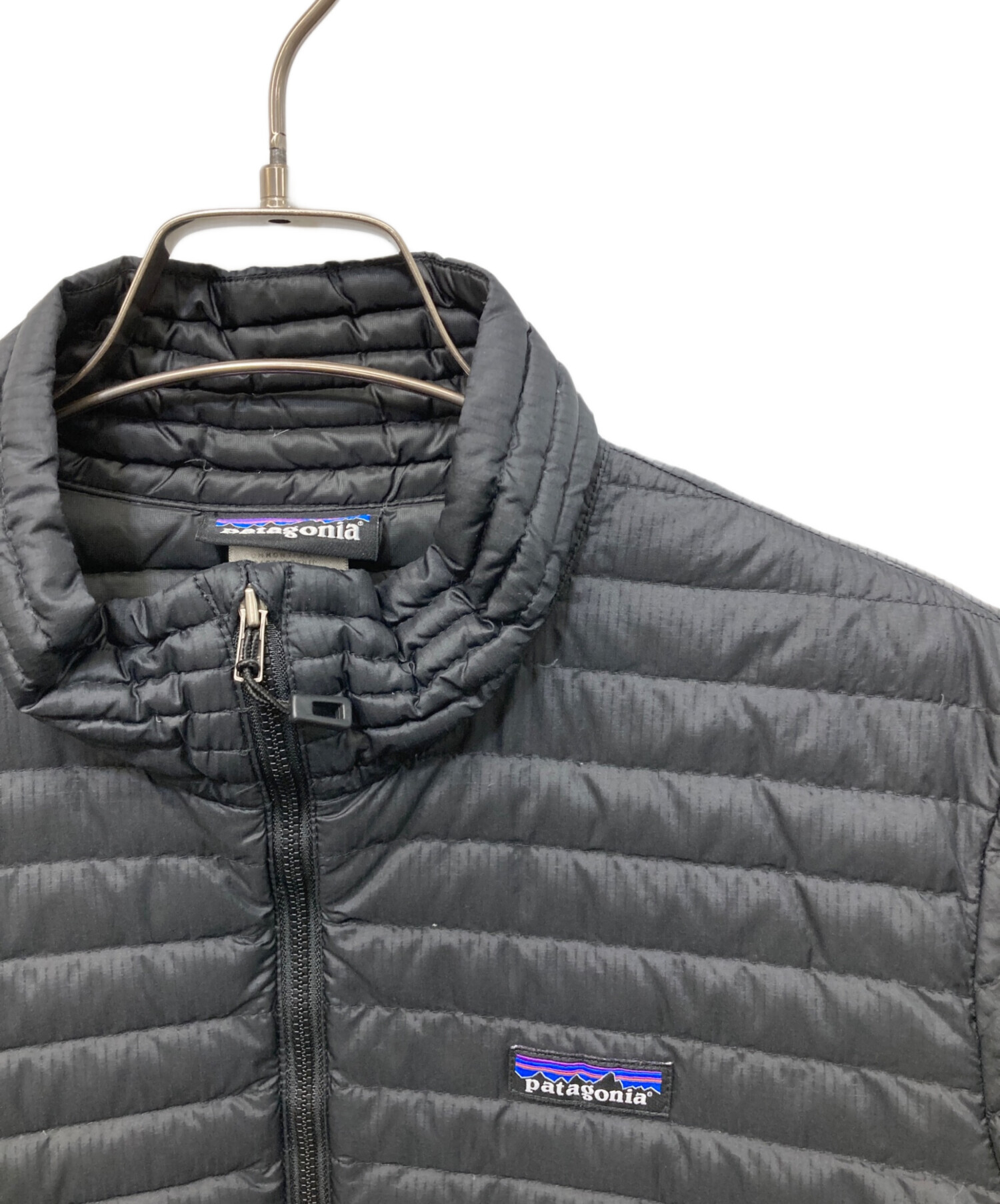 patagonia ダウンシャツ 84745 黒 XS/インナーダウン ダウンジャケット