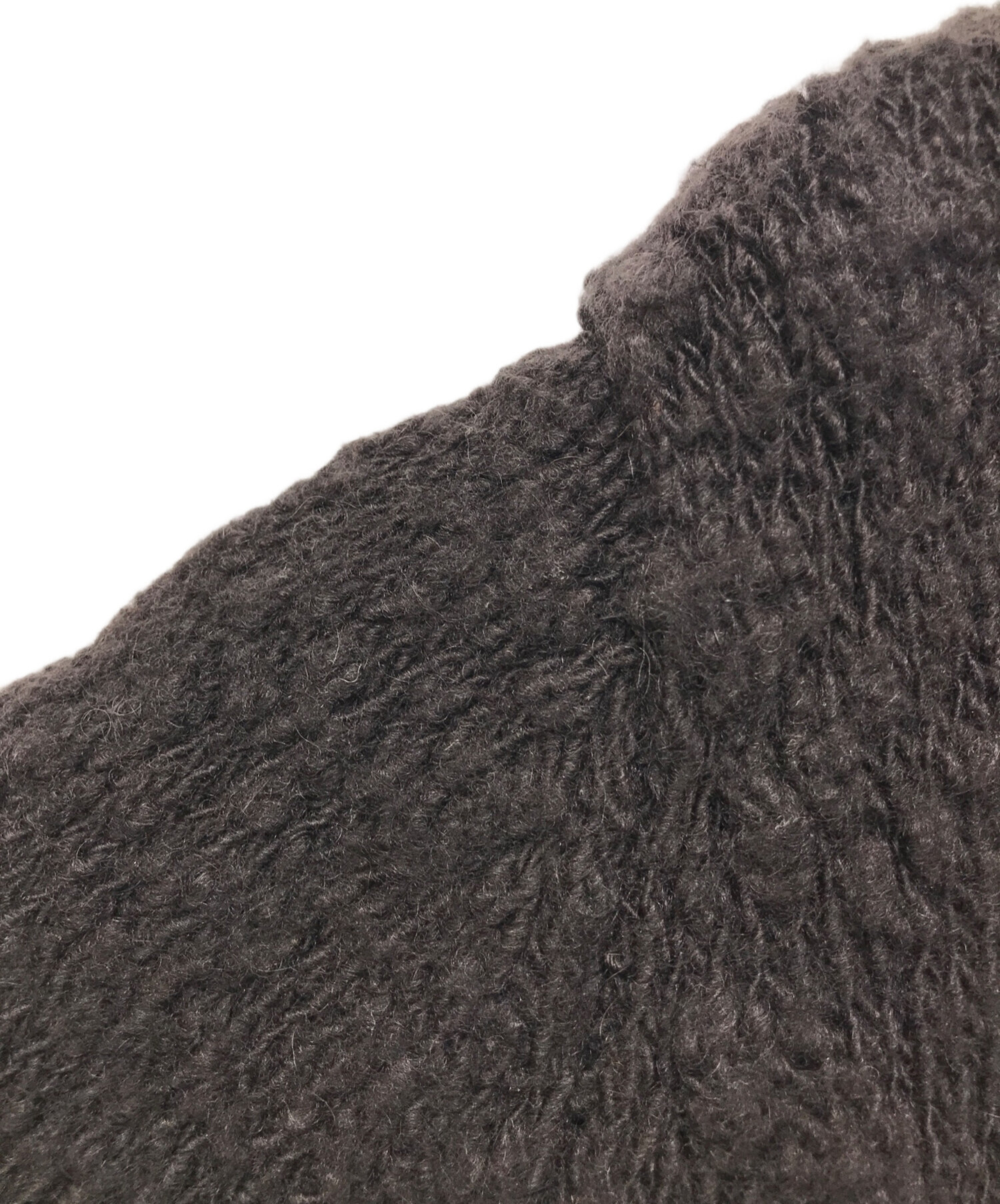 中古・古着通販】AURALEE (オーラリー) WOOL SLUB KNIT SHORT CARDIGAN