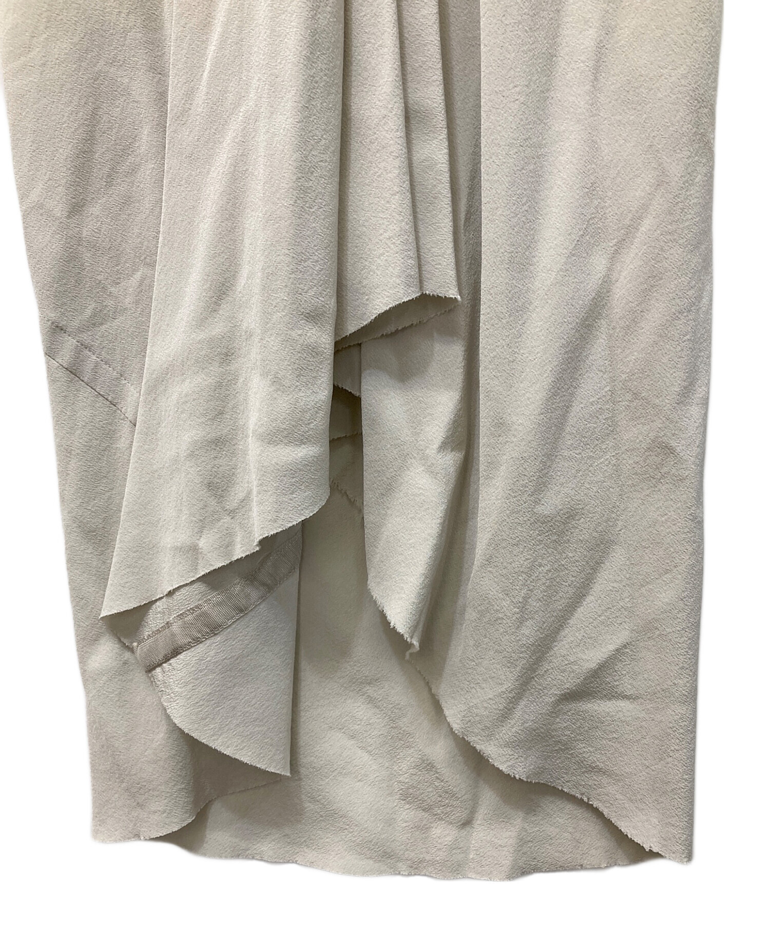 中古・古着通販】RICK OWENS (リックオウエンス) シルクアシンメトリー