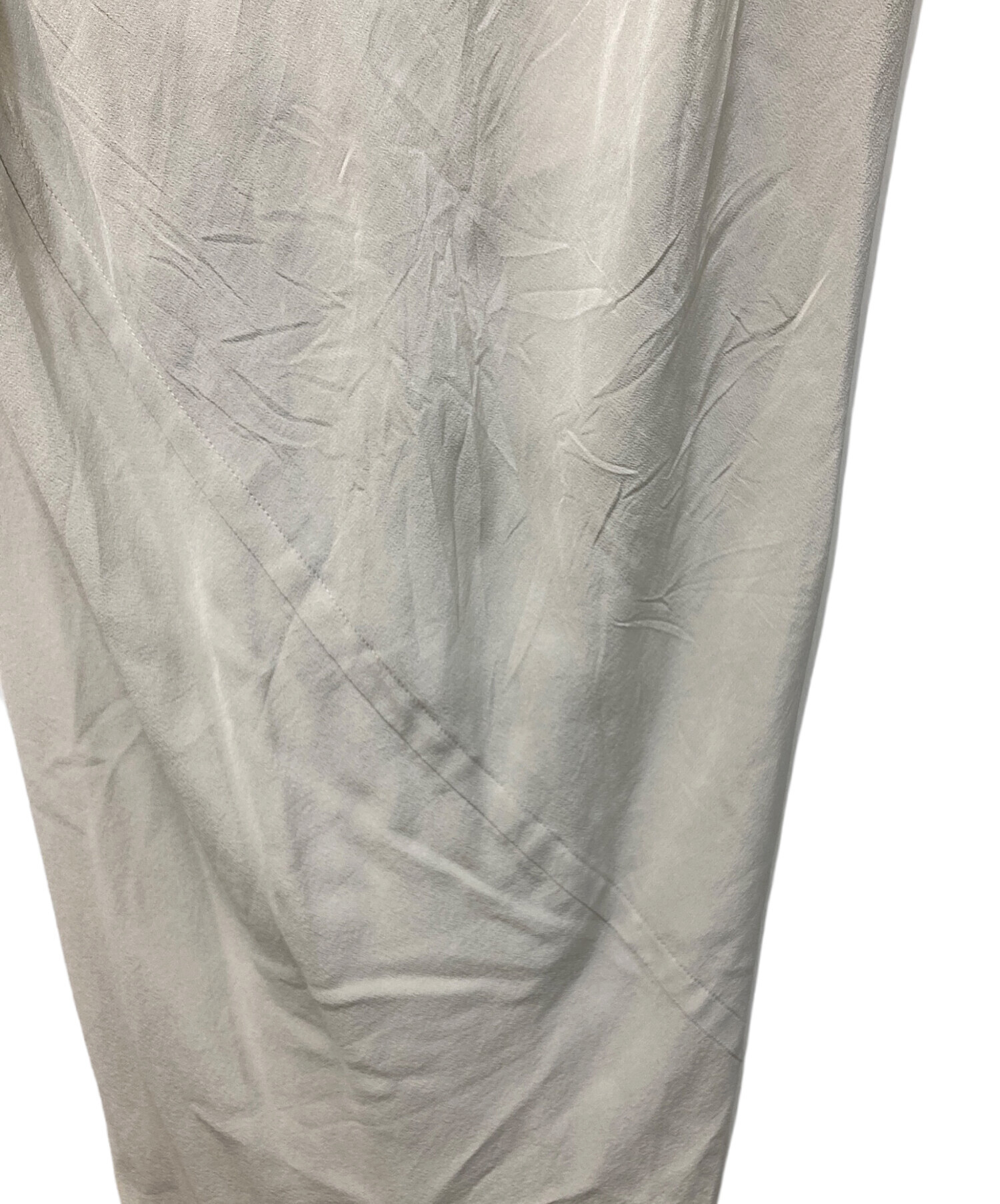 中古・古着通販】RICK OWENS (リックオウエンス) シルクアシンメトリー
