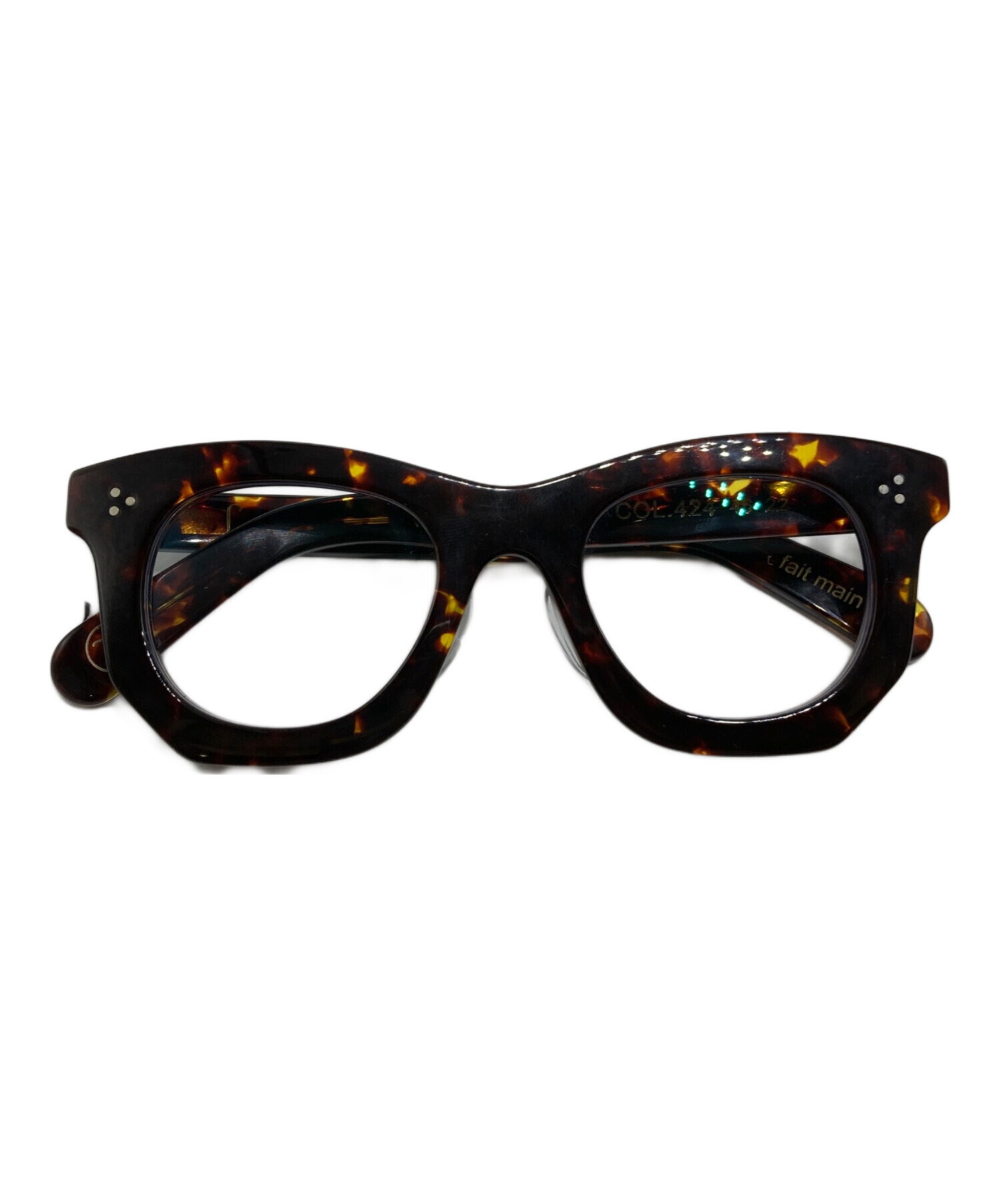 中古・古着通販】Lesca Lunetier (レスカルネティエ) OGRE-XL 眼鏡