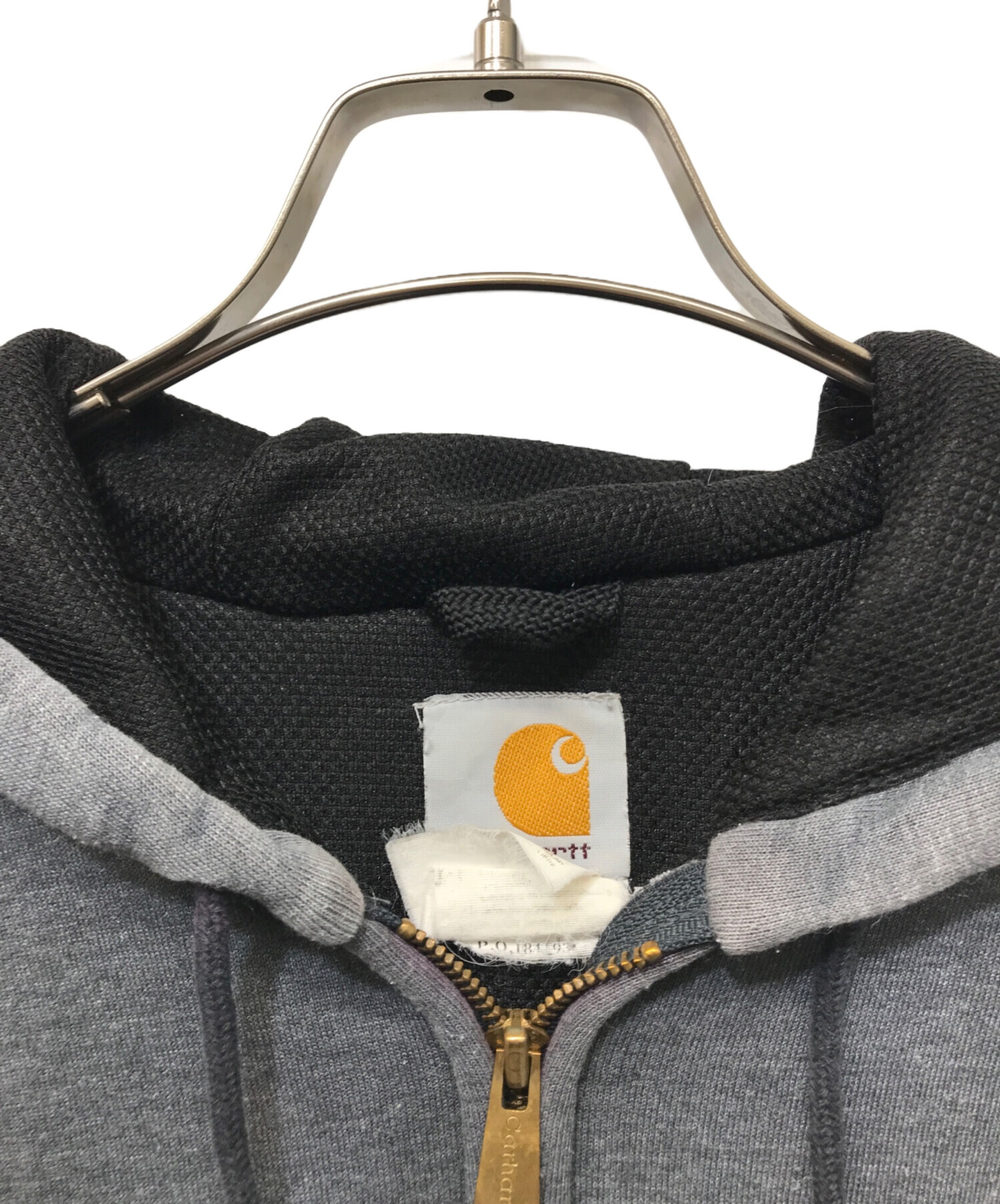 中古・古着通販】CarHartt (カーハート) ジップパーカー グレー サイズ