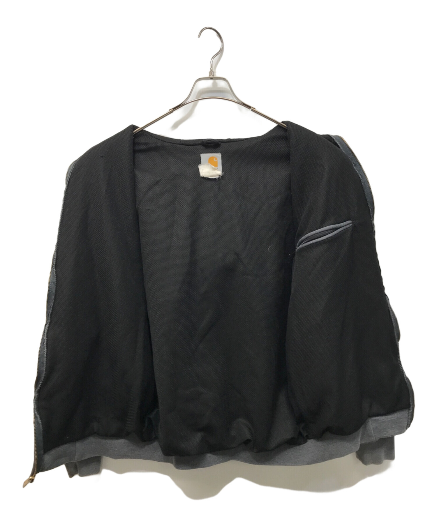 中古・古着通販】CarHartt (カーハート) ジップパーカー グレー サイズ 