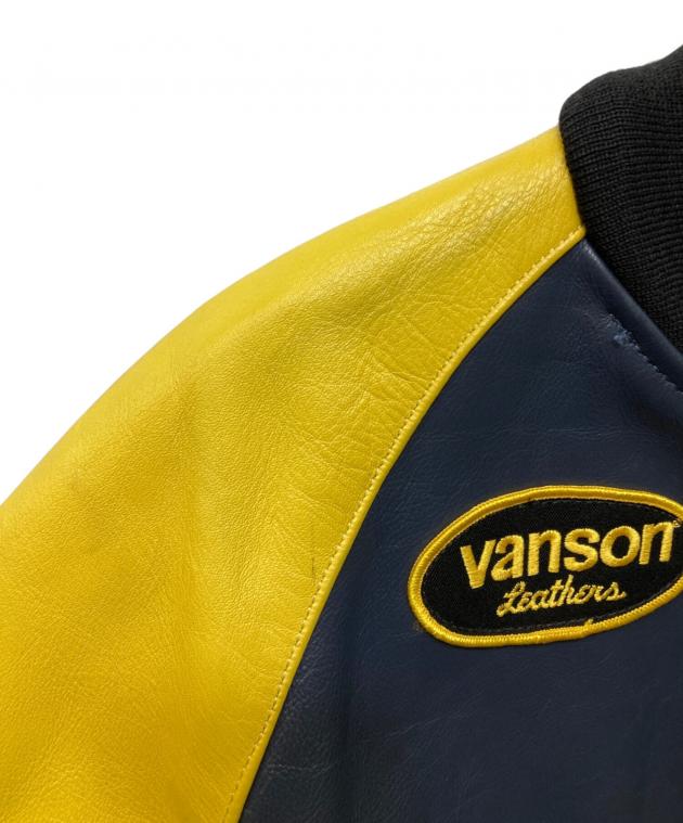 中古・古着通販】VANSON (バンソン) TJV レザーチームジャケット