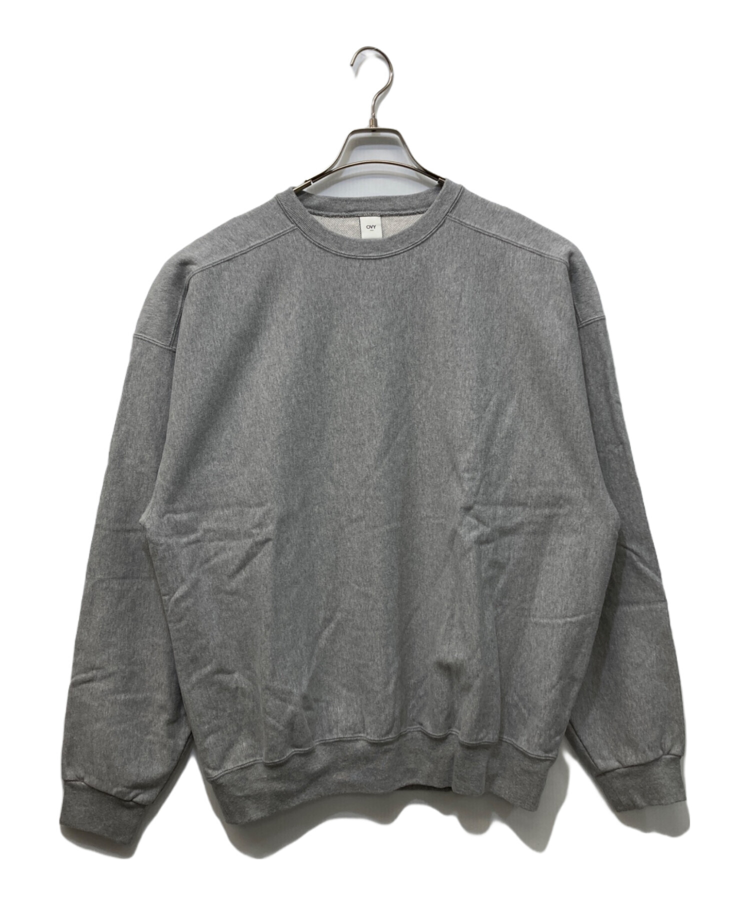 トップス OVY OriginalFabric Crew Neck Sweat L OVY Original Fabric Basic Crew Neck Sweat (top gray) Mサイズ