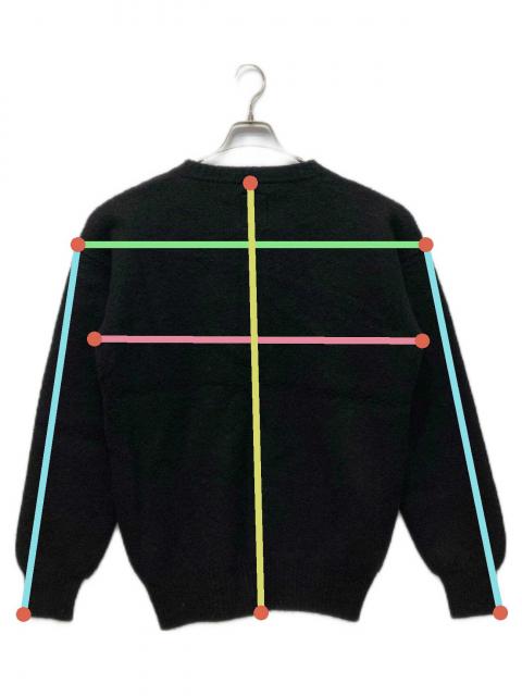 中古・古着通販】KAJA (カジャ) WOOL AIR YARN HENLEY NECK KNIT