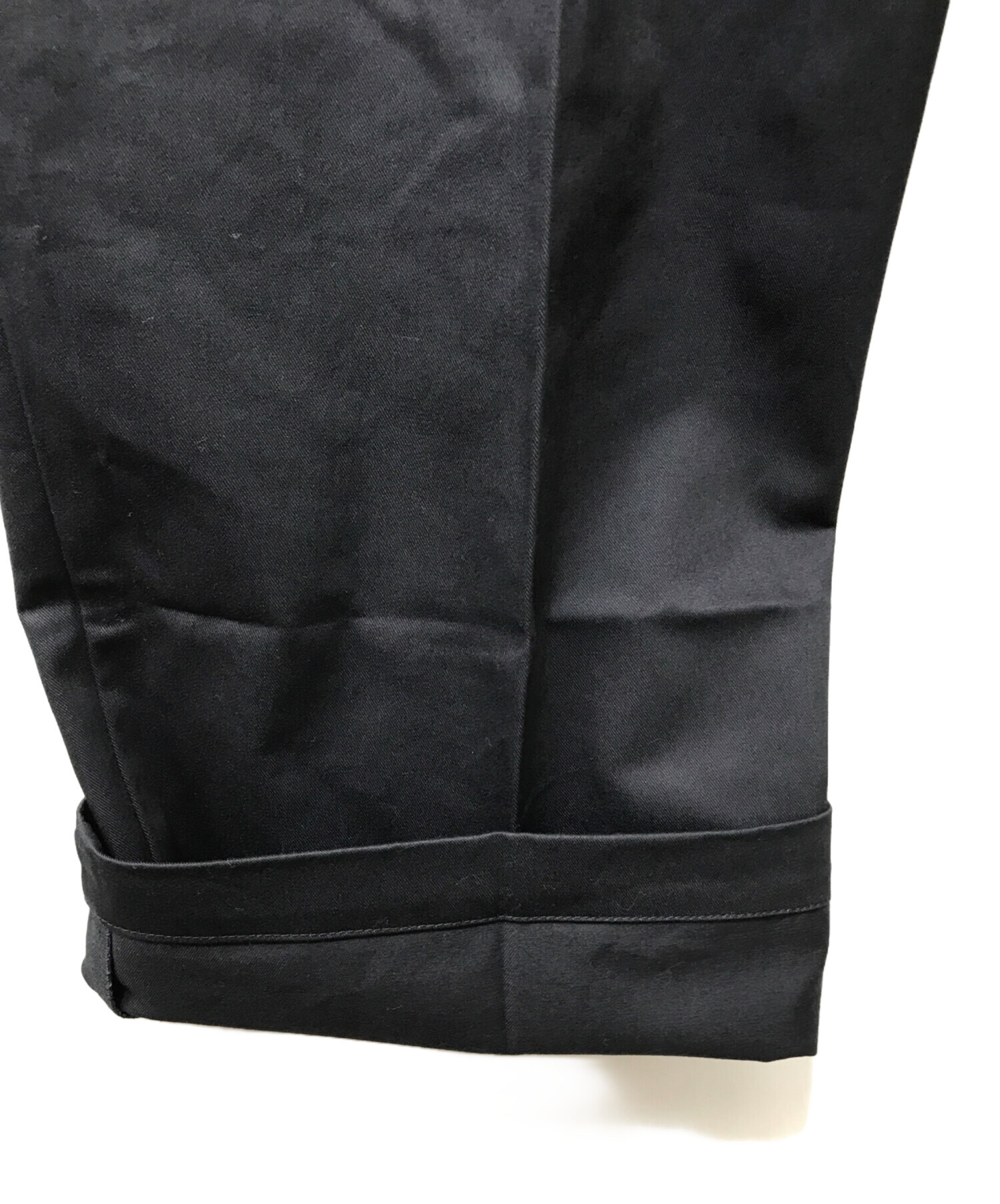中古・古着通販】OVY (オヴィー) standard cotton work pants ブラック 