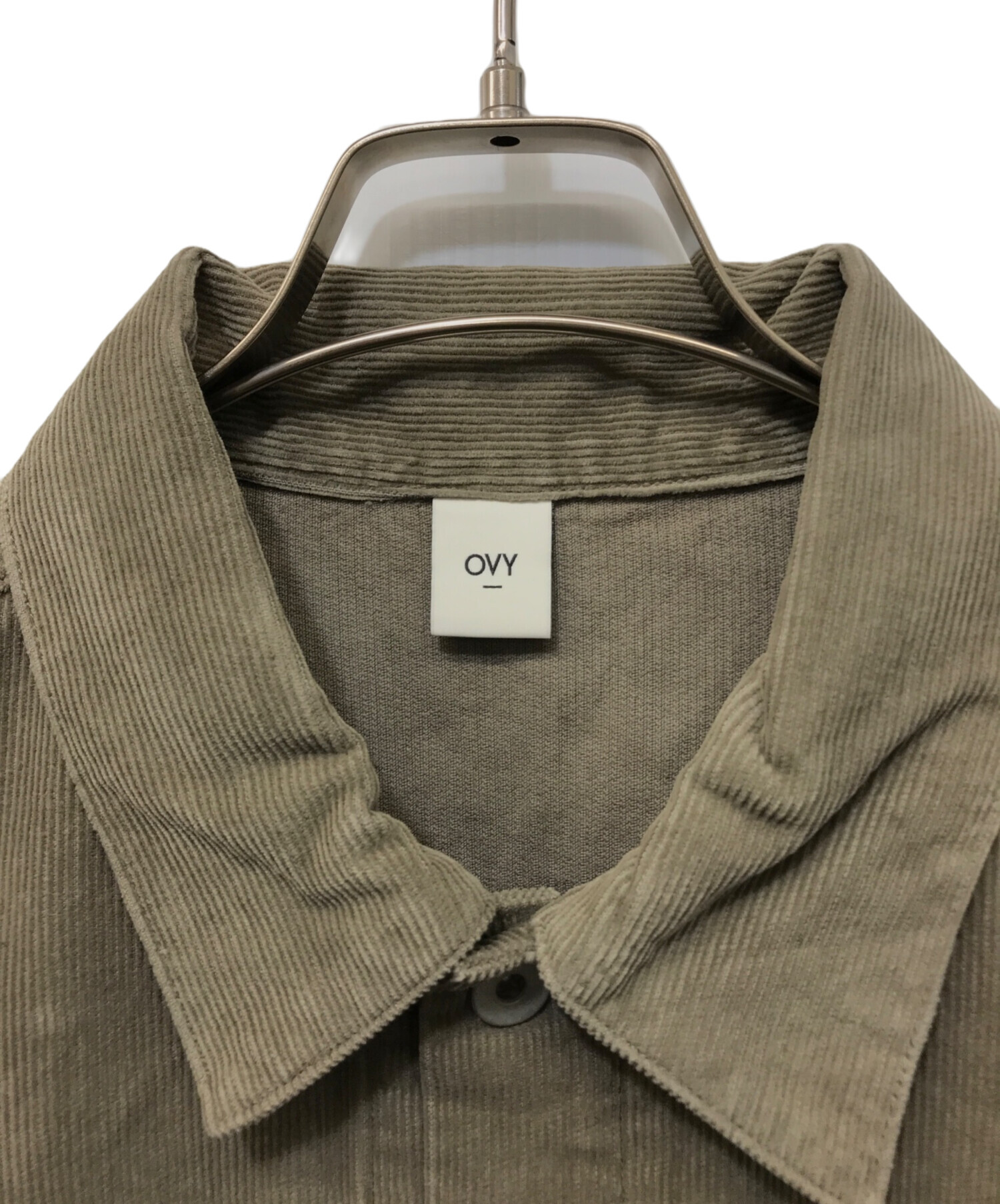 OVY Washed Corduroy Relax Jacket Washed Corduroy Wide Relax Jacket 