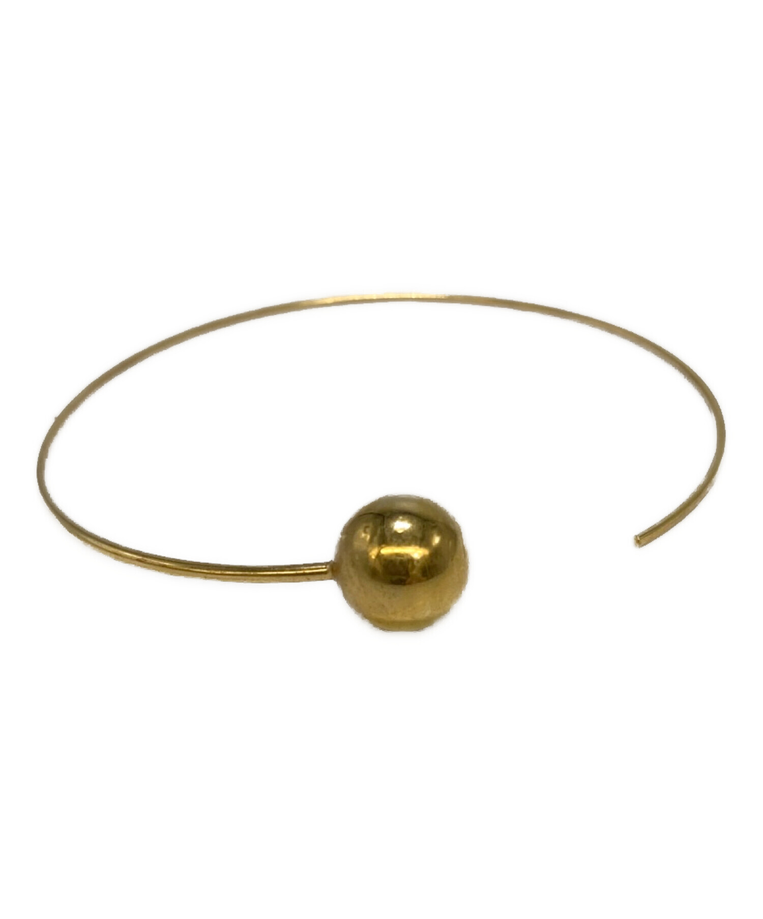 中古・古着通販】CELINE (セリーヌ) フープピアス ゴールド