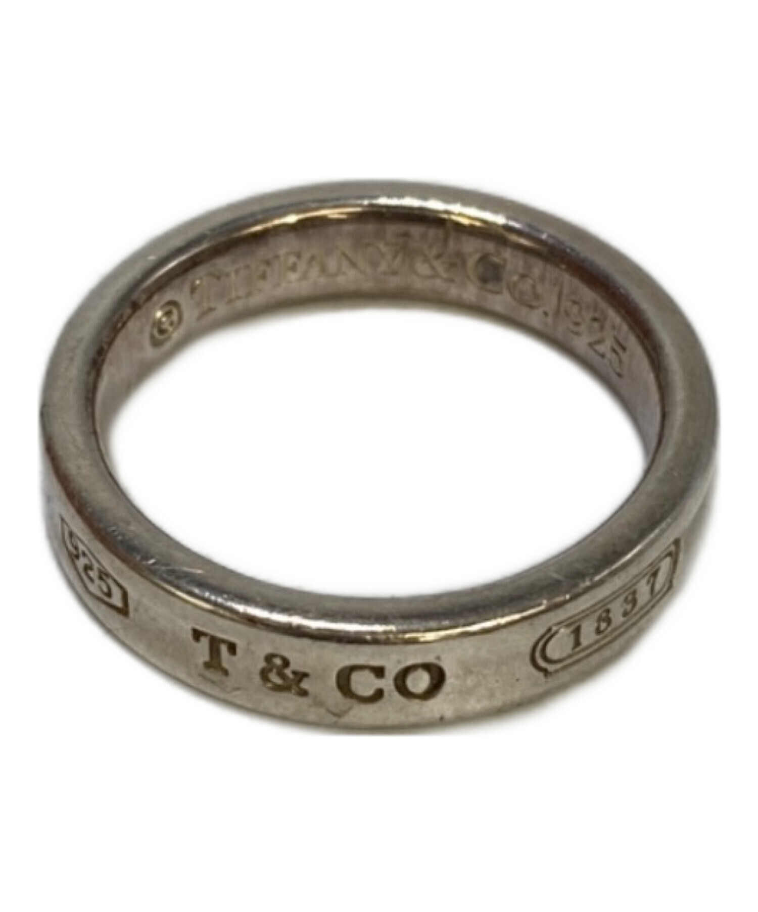 良品　オールド　ティファニー　ナローリング　指輪　Tiffany 9号　シルバー 楽天市場】【中古】 ティファニー リング・指輪 ノーツナローリング