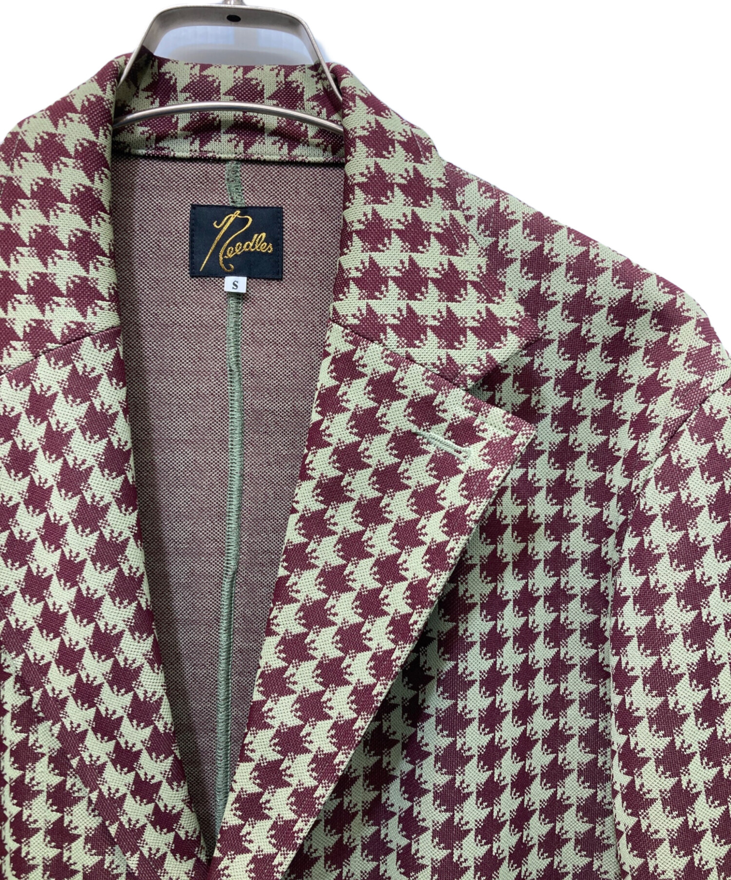 中古・古着通販】Needles (ニードルズ) 2B Jacket Poly Jacquard