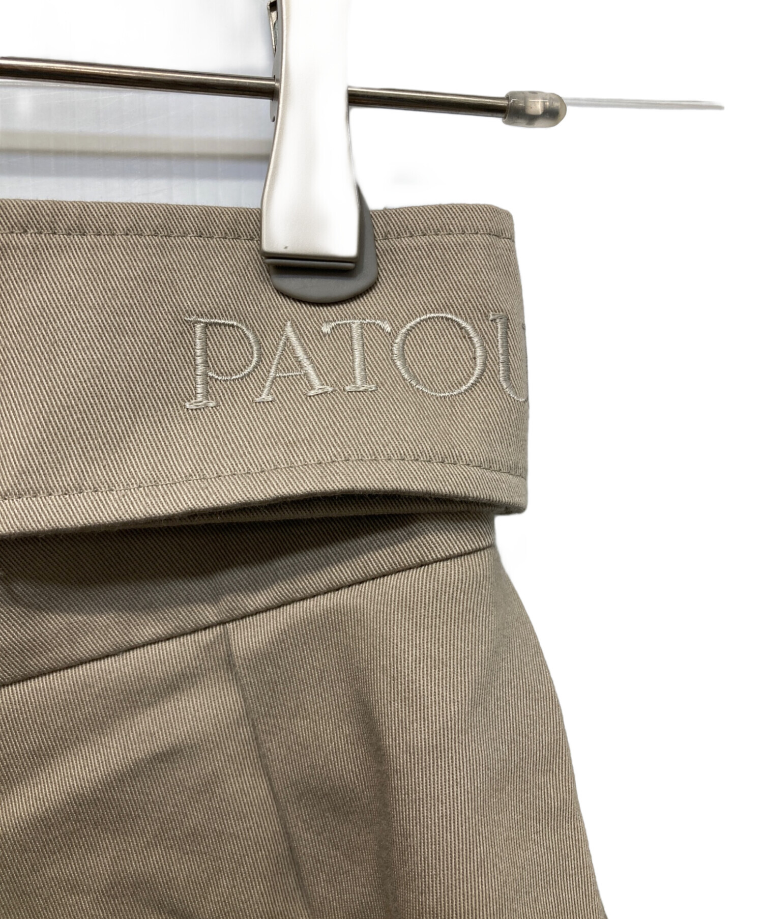 中古・古着通販】patou (パトゥ) オーガニックコットン ベルト付きミニ