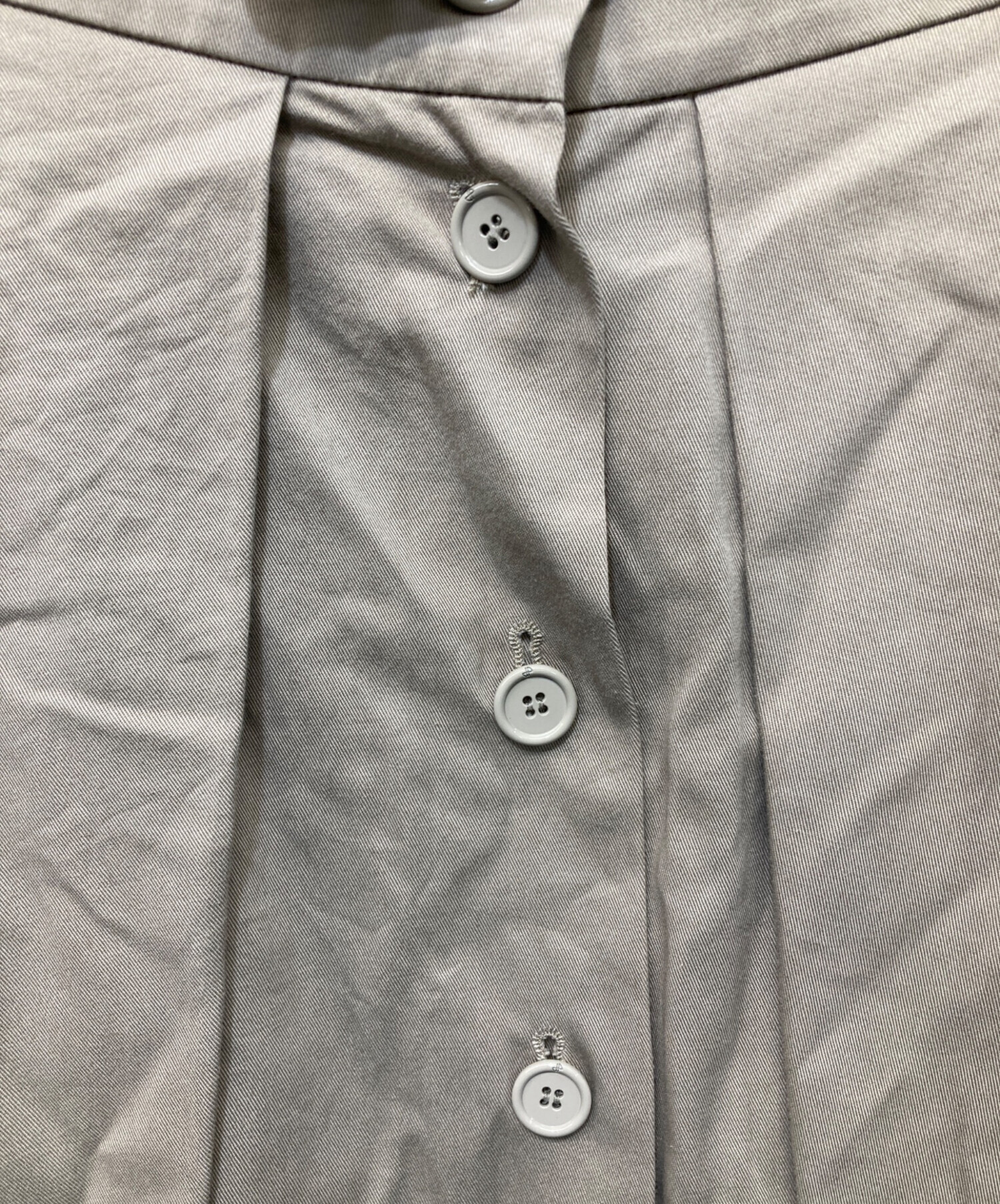 中古・古着通販】patou (パトゥ) オーガニックコットン ベルト付きミニ