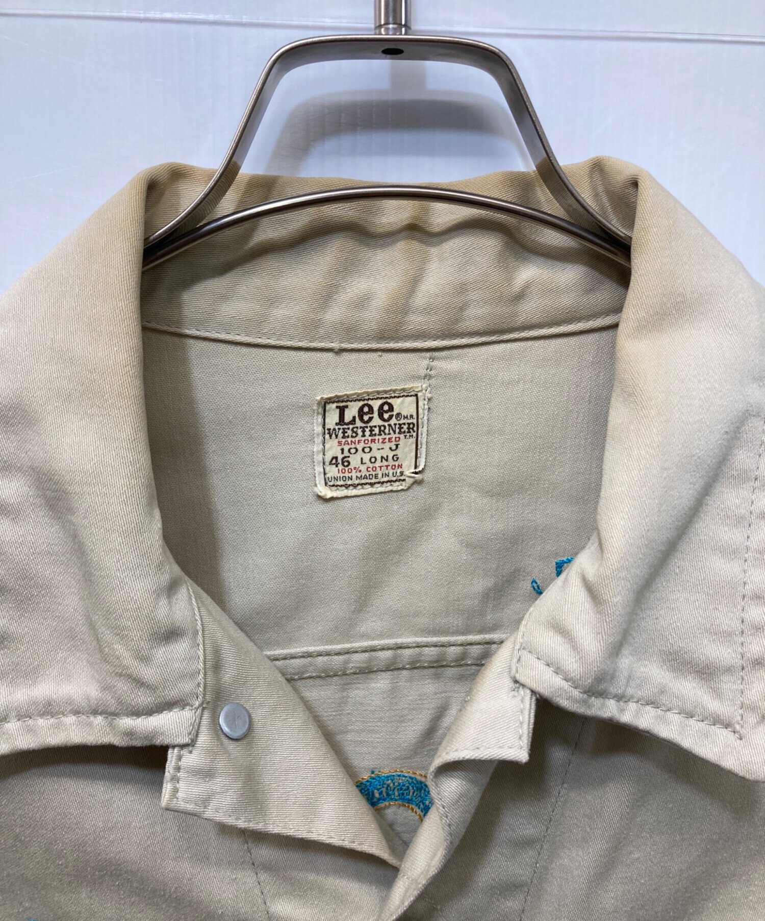中古・古着通販】LEE (リー) 100-J ウエスターナー ジャケット 
