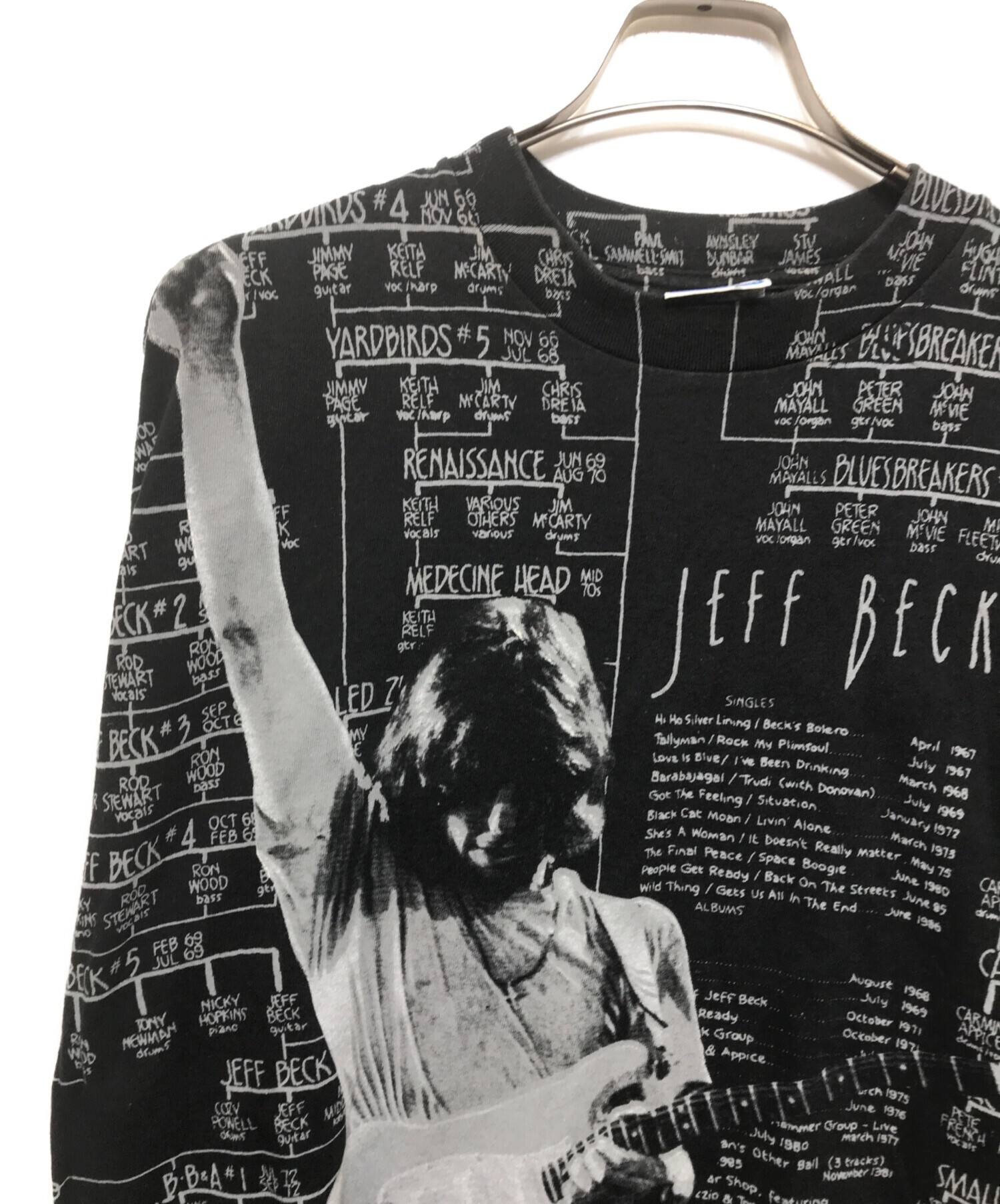 中古・古着通販】90'S JEFF BECK (ジェフベック) オールオーバー