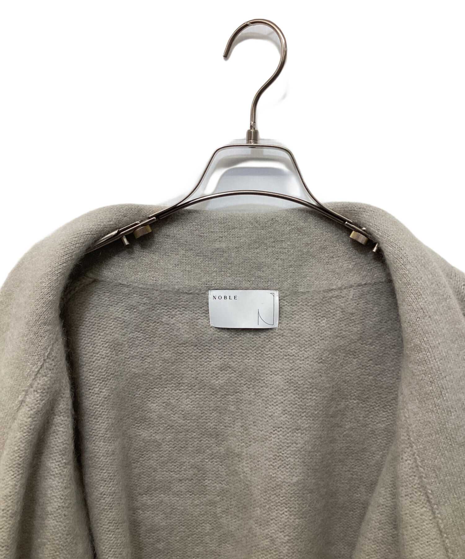 中古・古着通販】Noble (ノーブル) YAK/ヤク ダブルボタンニット