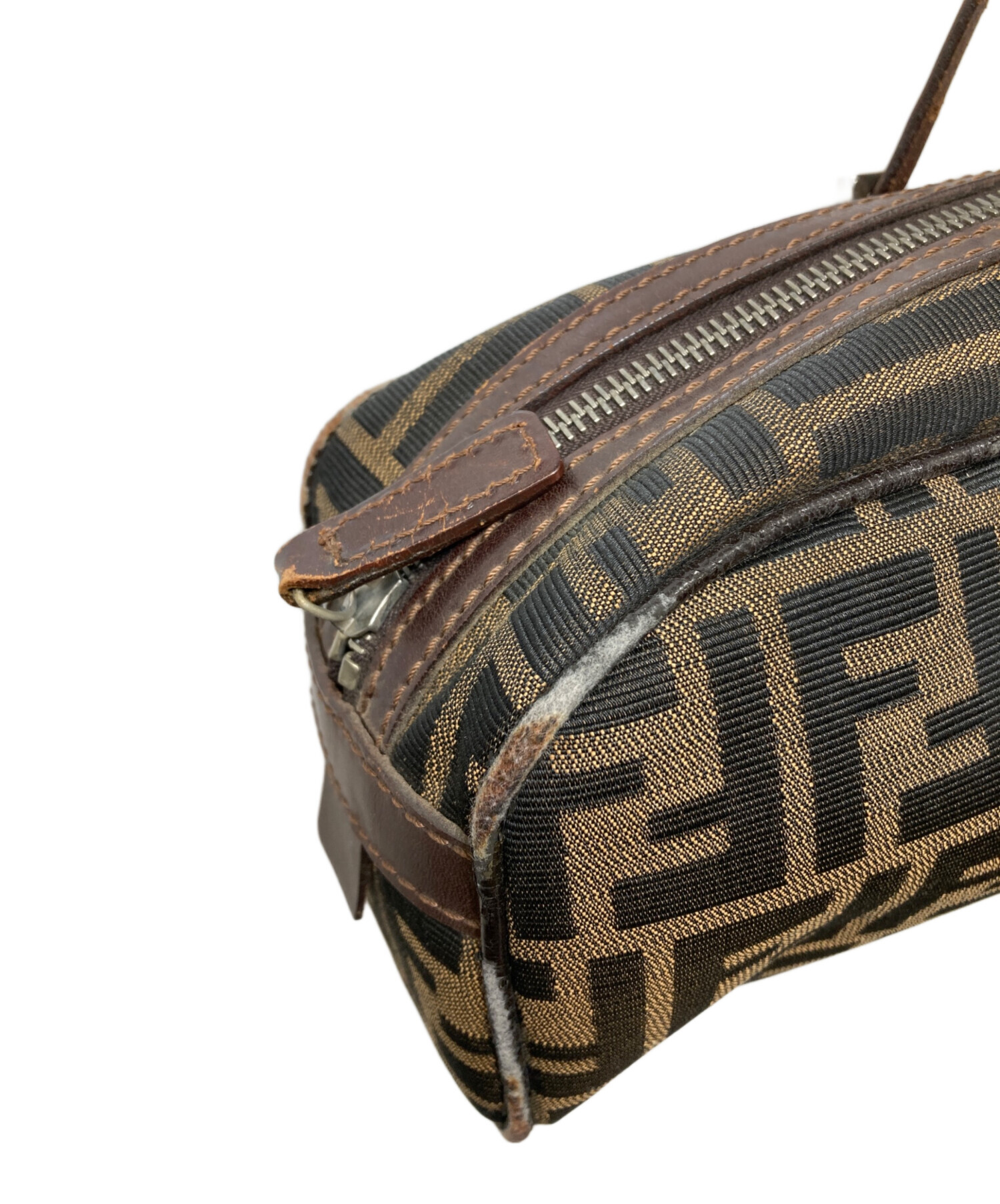 中古・古着通販】FENDI (フェンディ) ズッカ柄ミニボストンバッグ