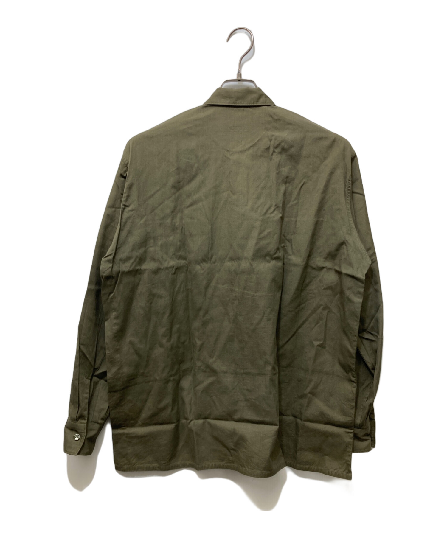 中古・古着通販】COMOLI (コモリ) コットンオープンカラーシャツ 