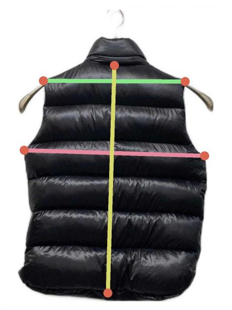 中古・古着通販】TATRAS (タトラス) FORNACIS ダウンベスト ブラック