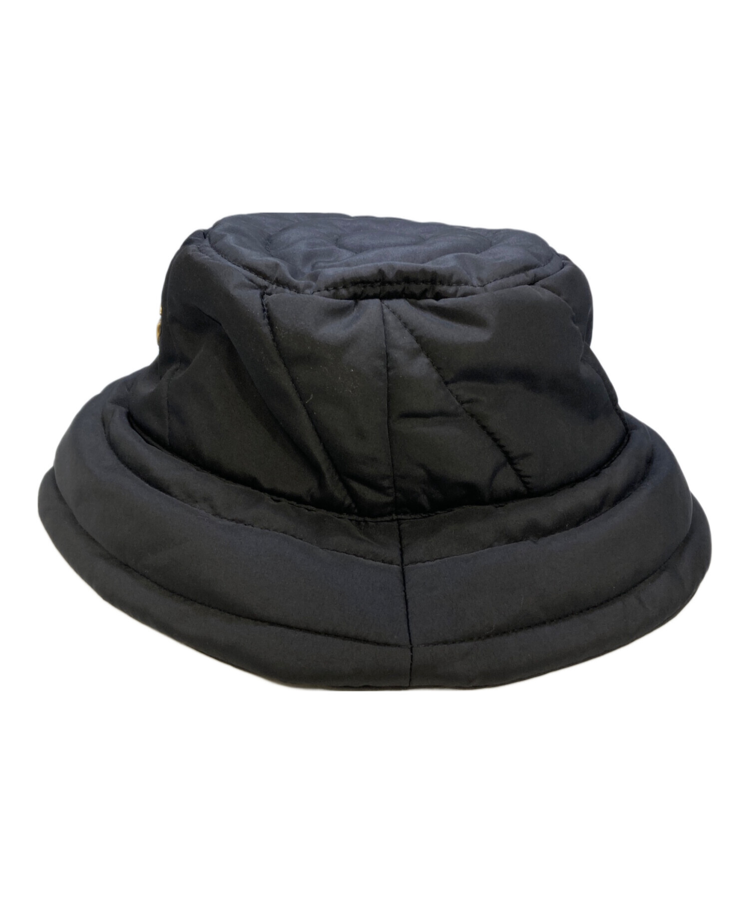 GUCCI ブラック バケットハット￼ Mサイズ グッチ 小物ダブルG付き GGキャンバス バケットハット | GUCCI® JP