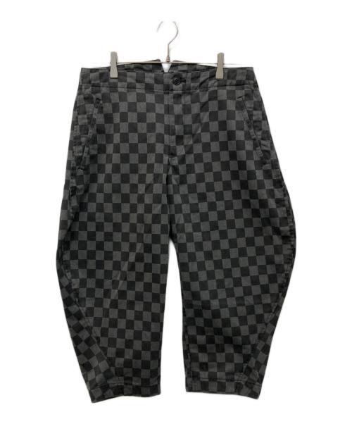 完売商品ブラックコムデギャルソン格子柄バルーンパンツ 中古・古着通販】BLACK COMME des GARCONS (ブラックコムデギャルソン