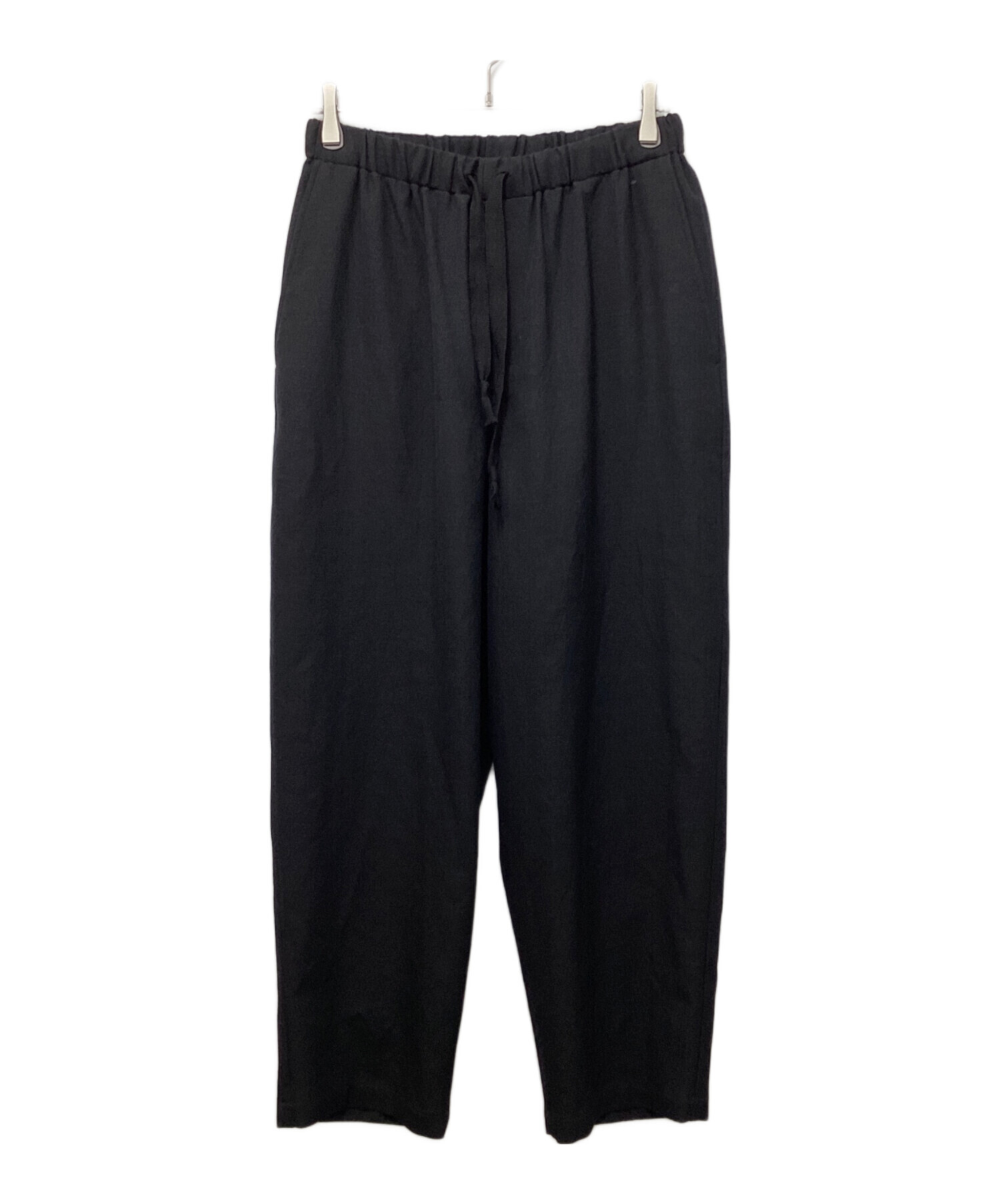 中古・古着通販】MARKA (マーカ) COCOON WIDE EASY PANTS ブラック