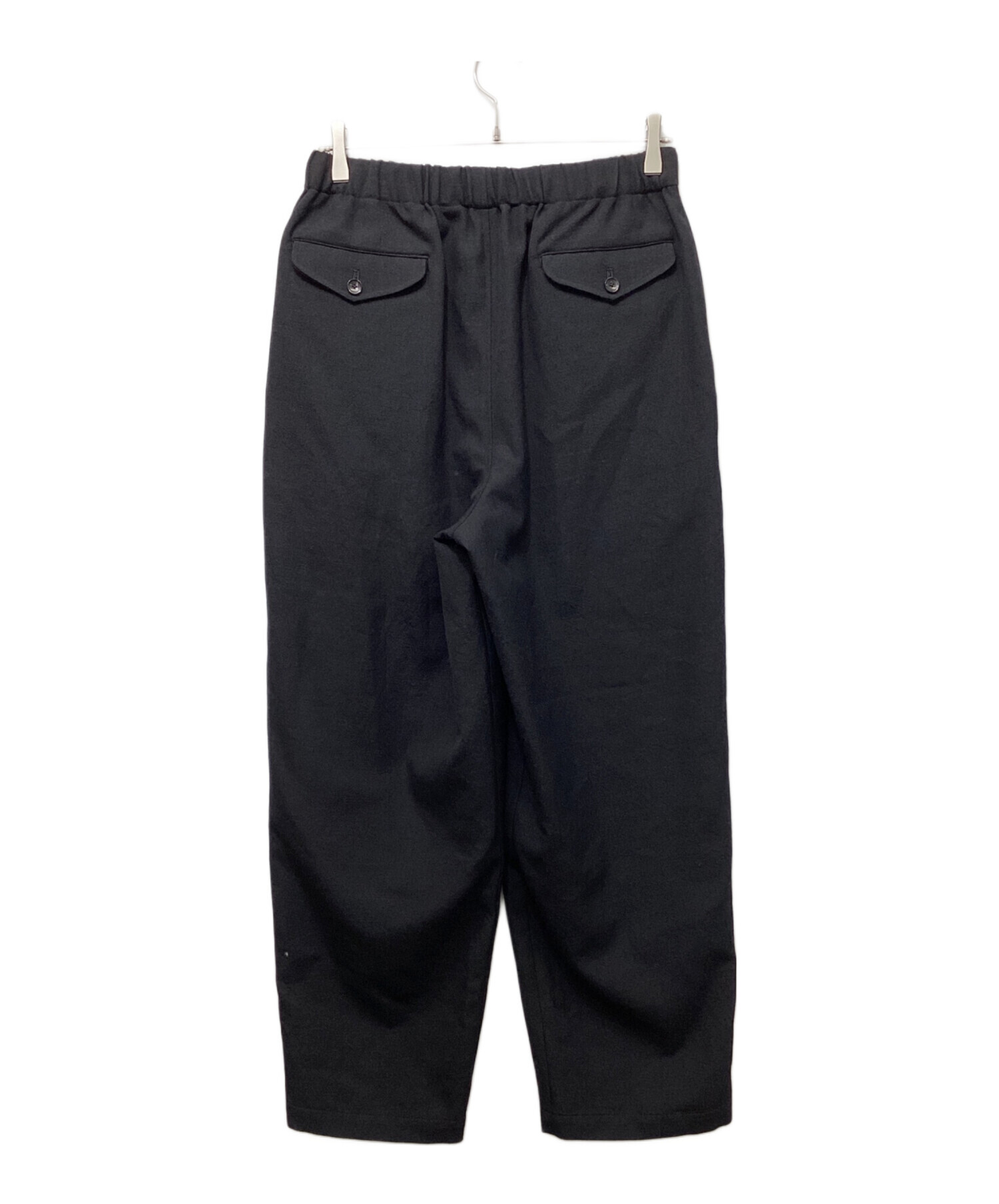 中古・古着通販】MARKA (マーカ) COCOON WIDE EASY PANTS ブラック