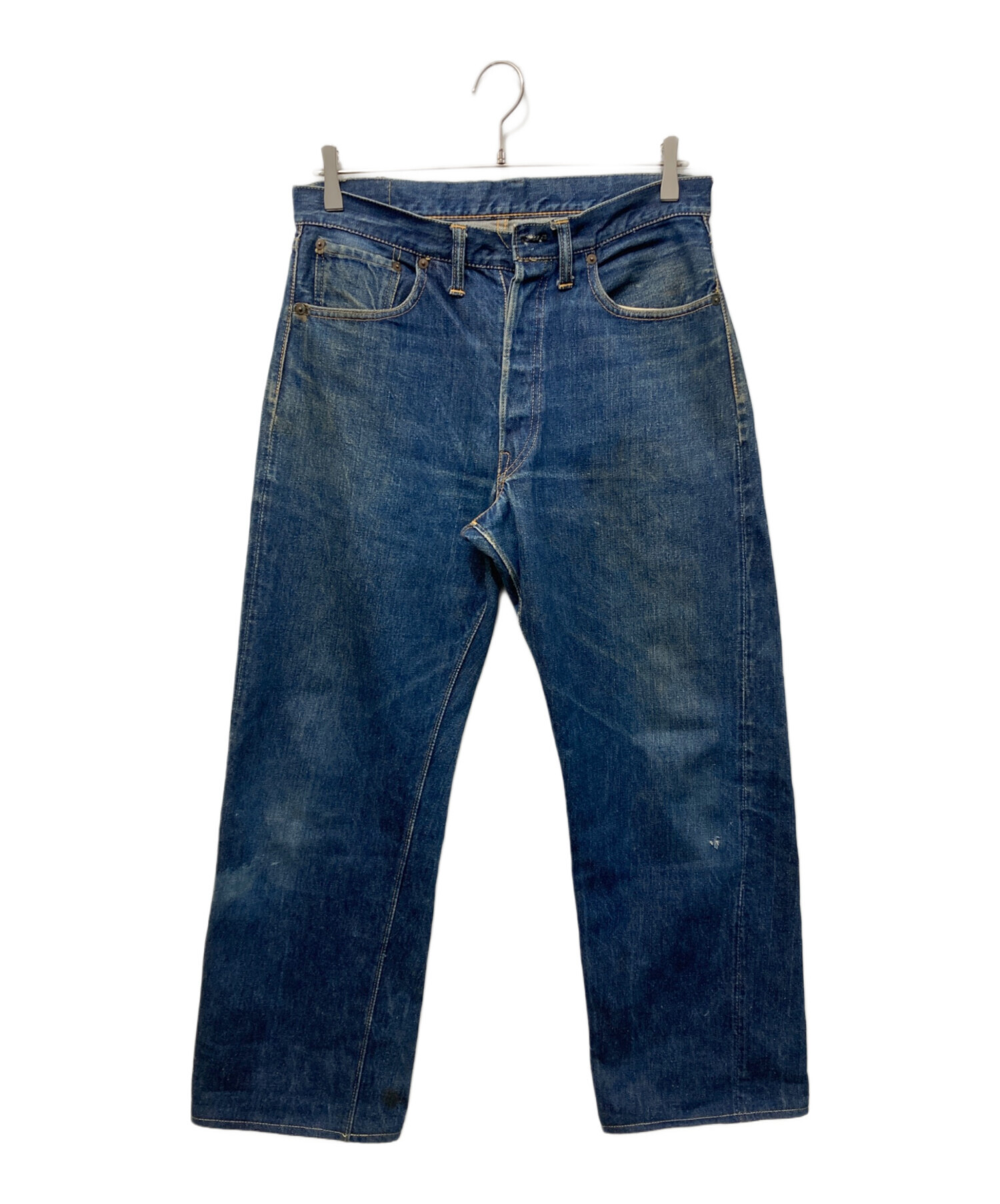 【貴重】LEVI'S 501XX 52-54モデル 革パッチ リーバイス 中古・古着通販】LEVI'S (リーバイス) 54年 革パッチ 501XX デニム