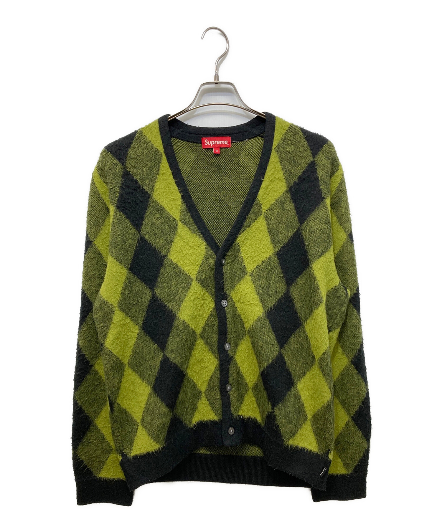 Supreme Brushed Argyle Cardigan