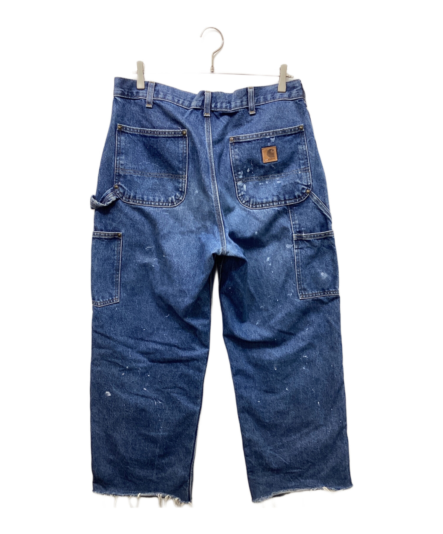 中古・古着通販】CarHartt (カーハート) ペイント加工ダブルニーパンツ