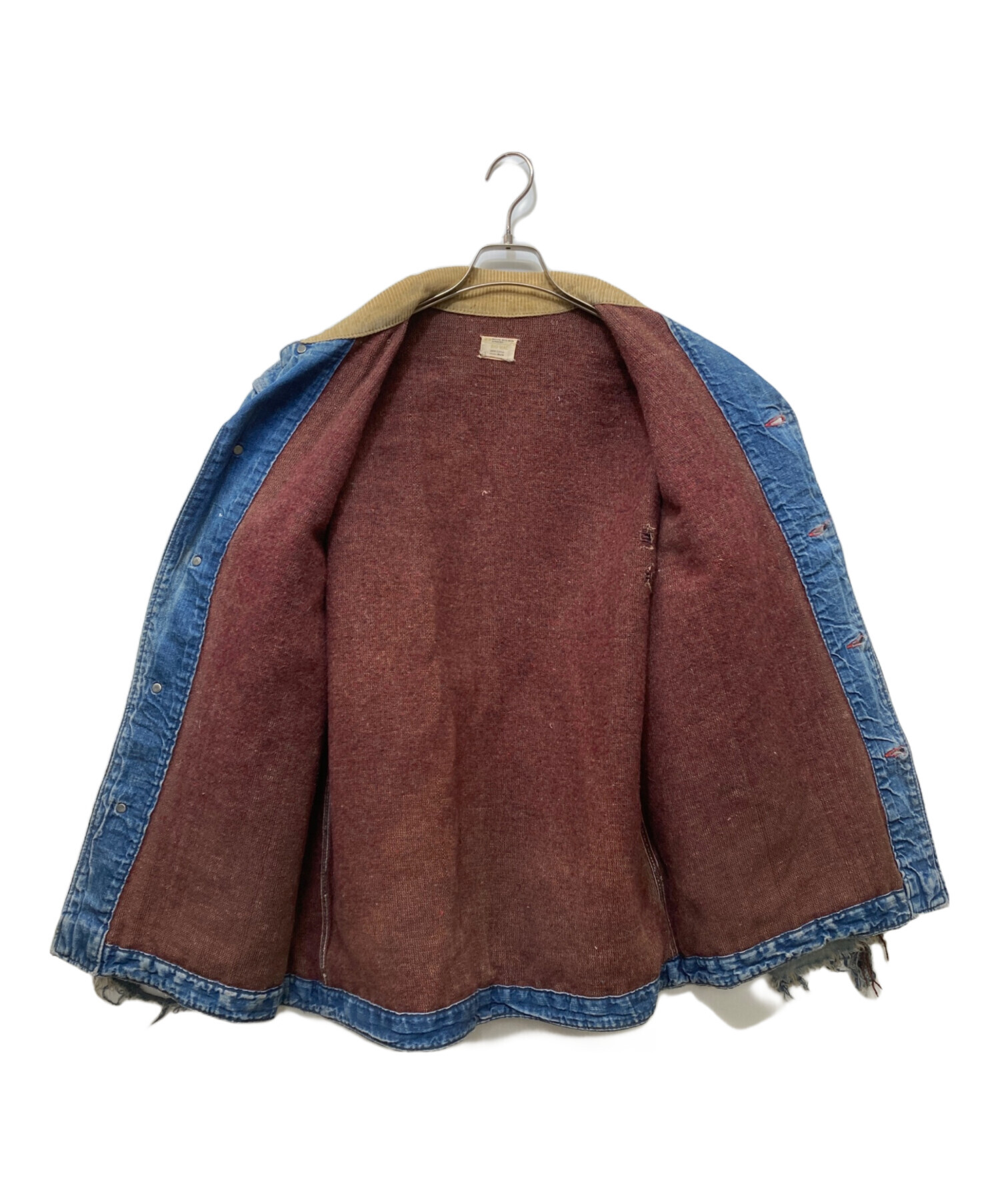たけちゃん美品 70s BIGMACブランケット デニム カバーオール たけ