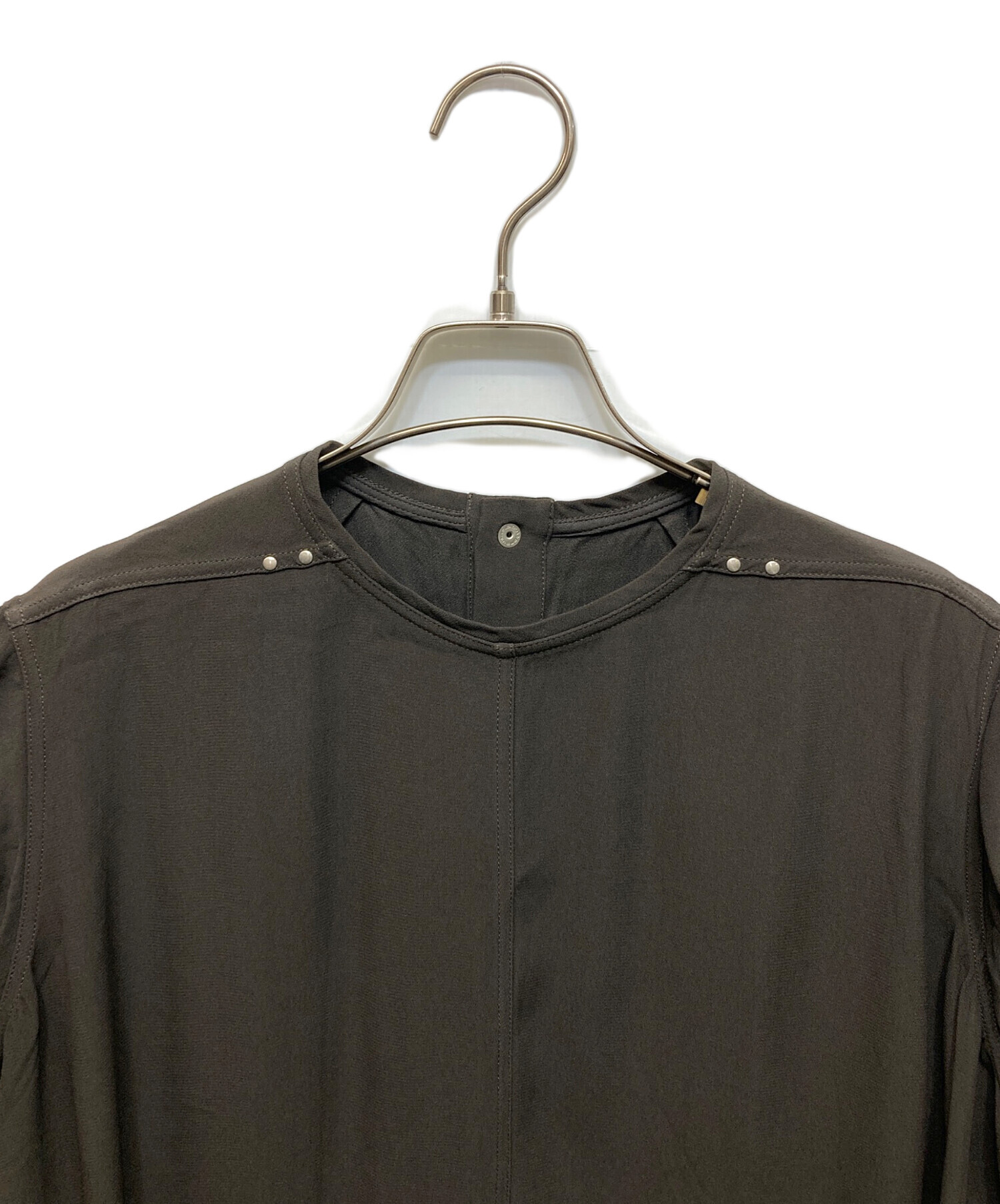 Rick Owens DRKSHDW ノースリーブカットソーM 美中古 中古・古着通販】RICK OWENS (リックオウエンス) スタッズ付