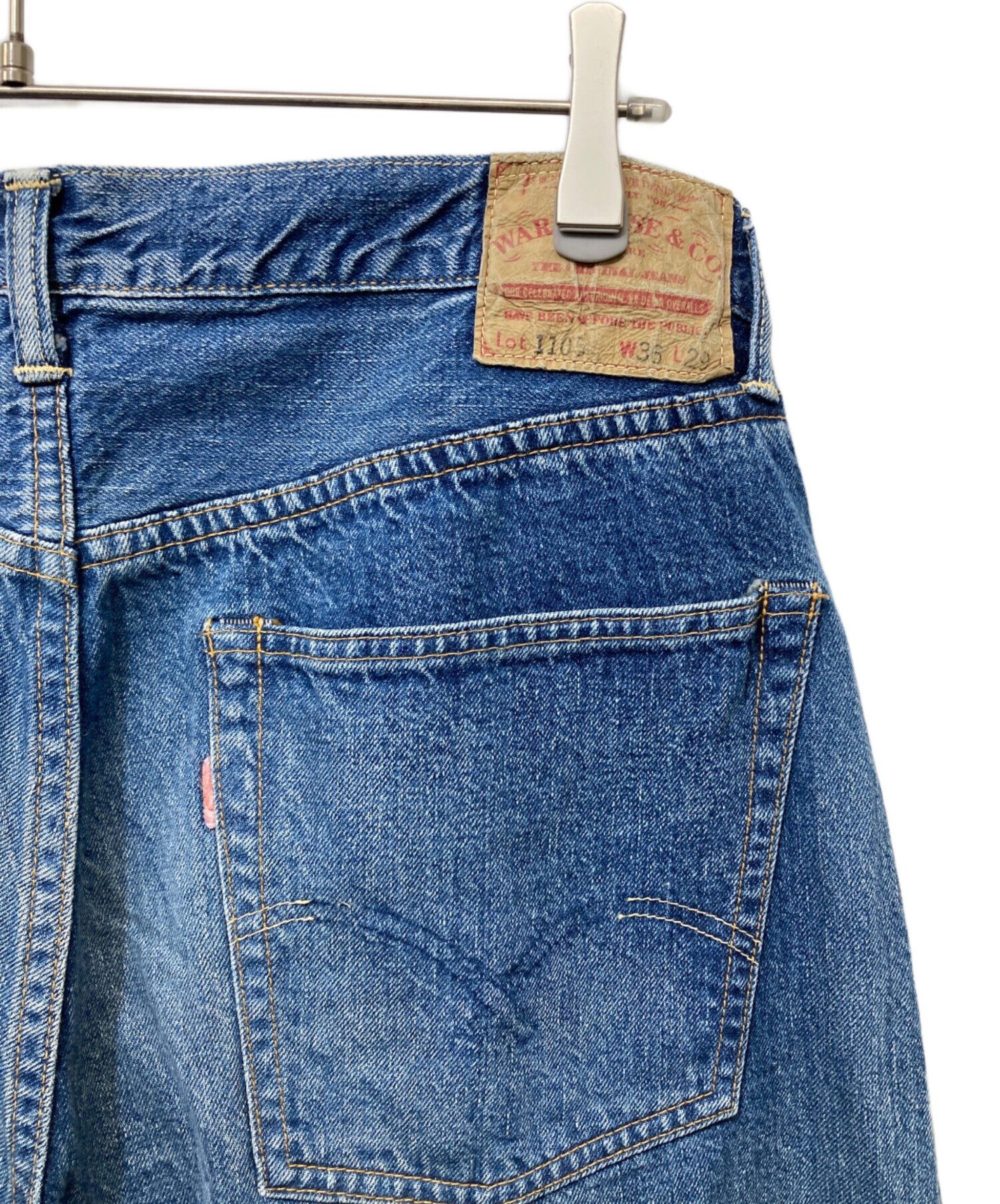 中古・古着通販】WAREHOUSE (ウエアハウス) 1105 セコハンデニムパンツ