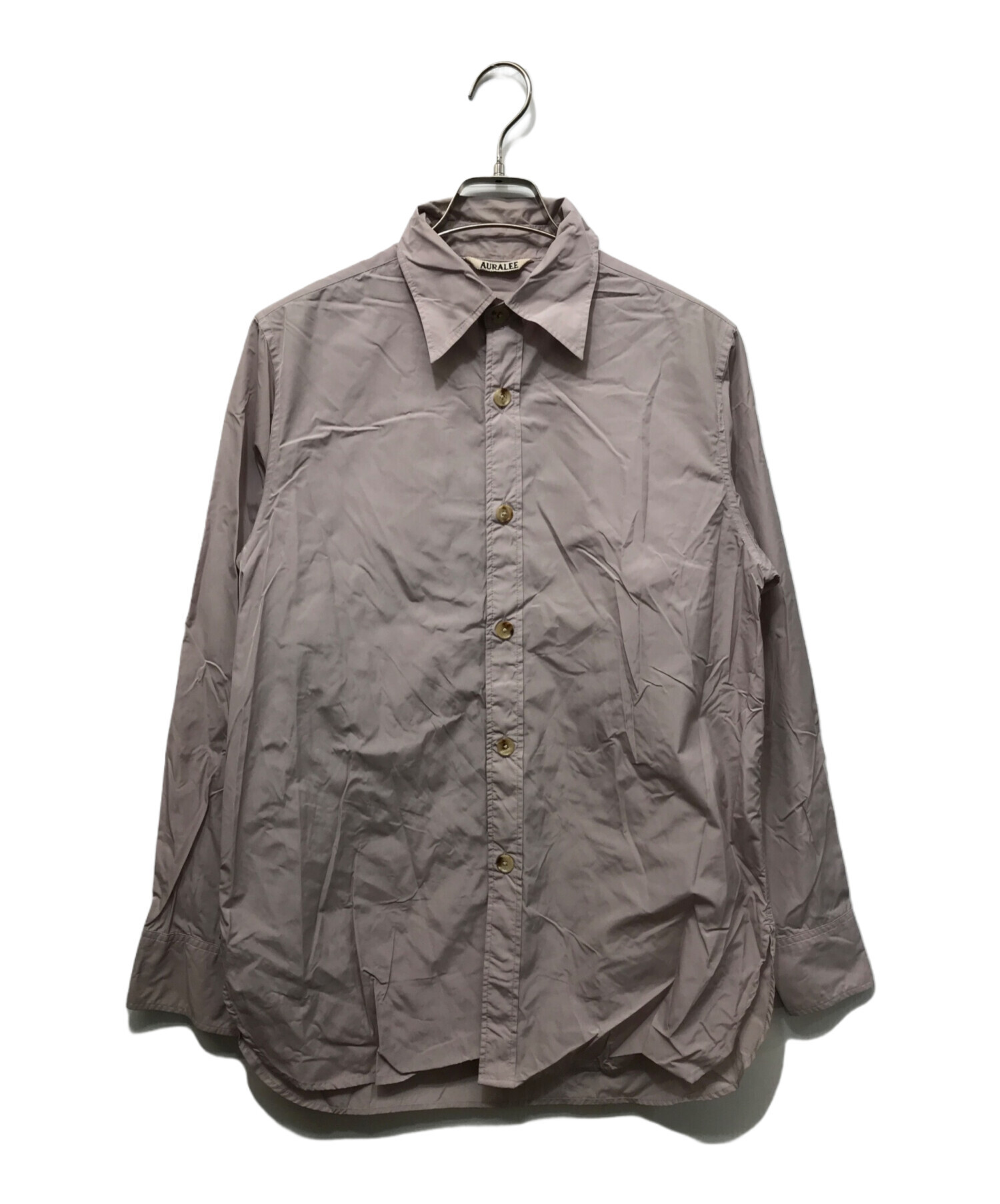 中古・古着通販】AURALEE (オーラリー) HIGH COUNT LIGHT NYLON SHIRTS